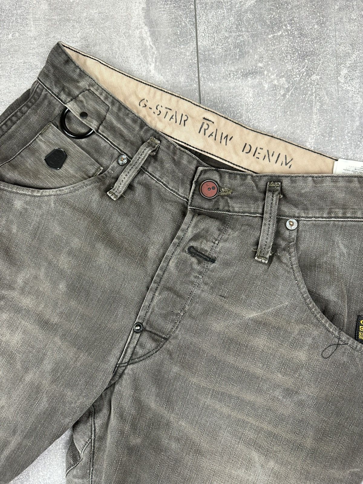 G-Star G Star Raw Japanese Fade Denim Jeans Pants Y2K Size US 30 / EU 46 - 17 Thumbnail
