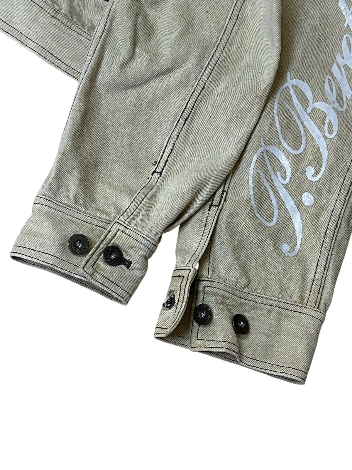 Beretta VINTAGE BERETTA BIG PRINTED TRUCKER DENIM JACKET Size US M / EU 48-50 / 2 - 11 Thumbnail