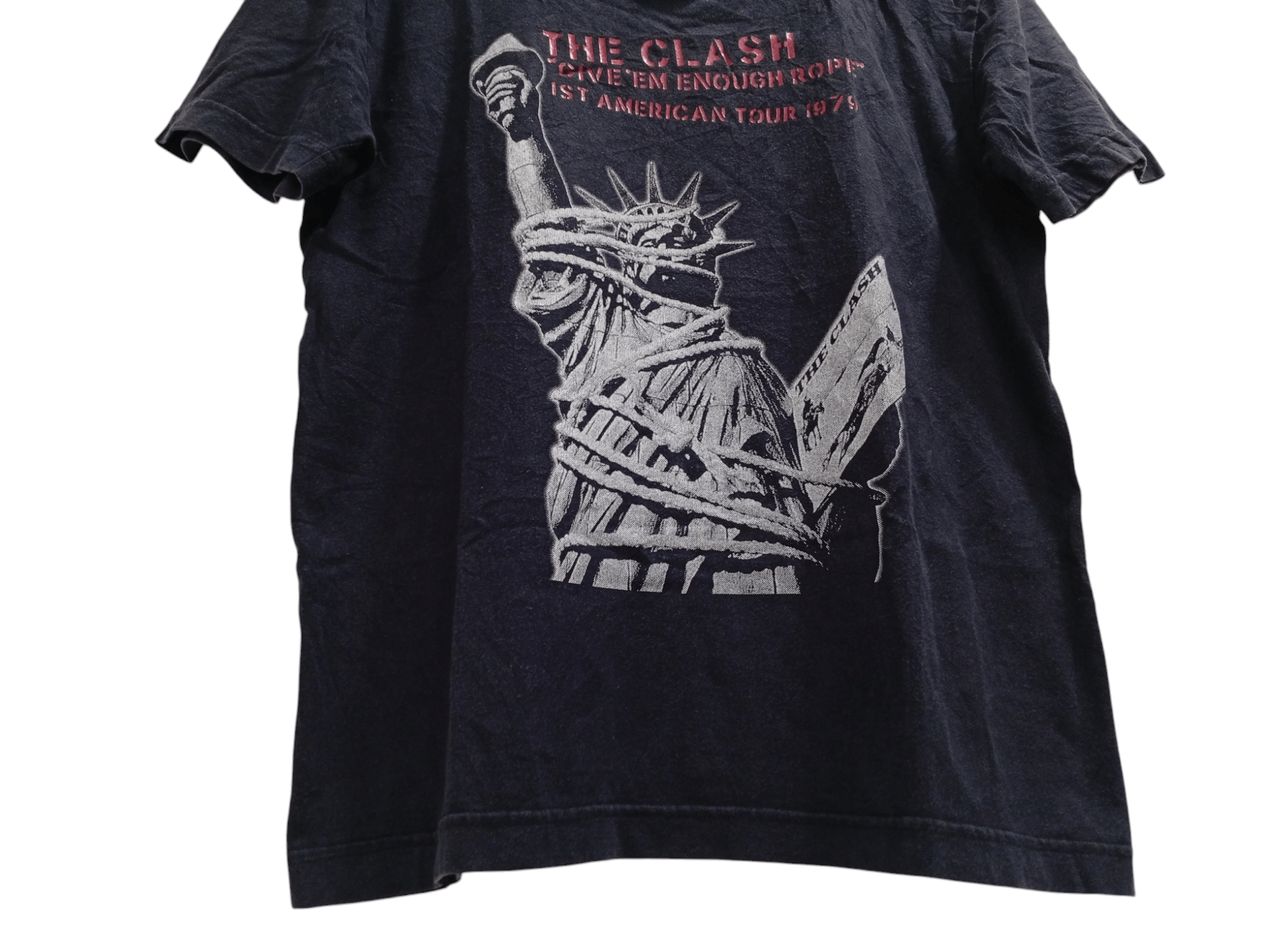 Band Tees × Vintage 🔥🔥The Clash Give'Em Enough Rope 1st American Tour 1979 Tee Size US M / EU 48-50 / 2 - 15 Thumbnail