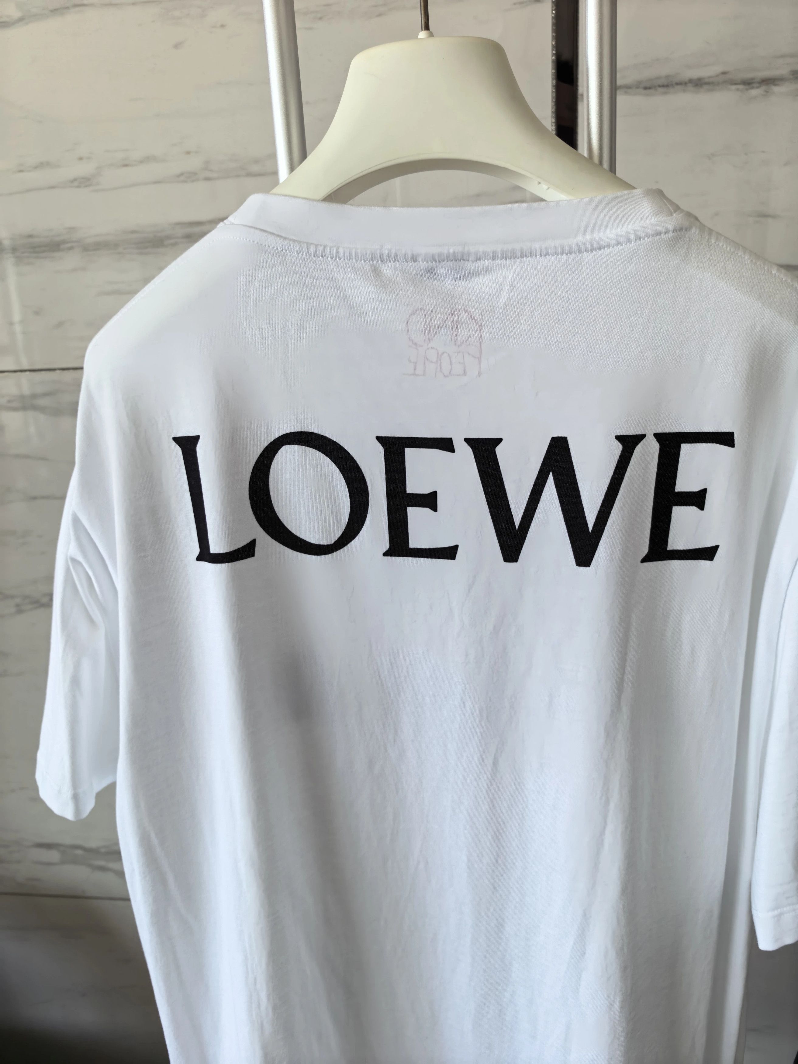 Loewe LOEWE SS24 XXL Back Big Logo T-shirt Size US XXL / EU 58 / 5 - 5 Thumbnail