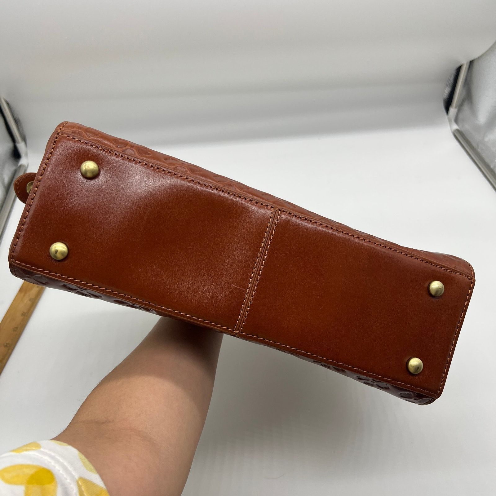 Other Patricia Nash Womens Purse Discovery Leather Embossed Size ONE SIZE - 13 Thumbnail