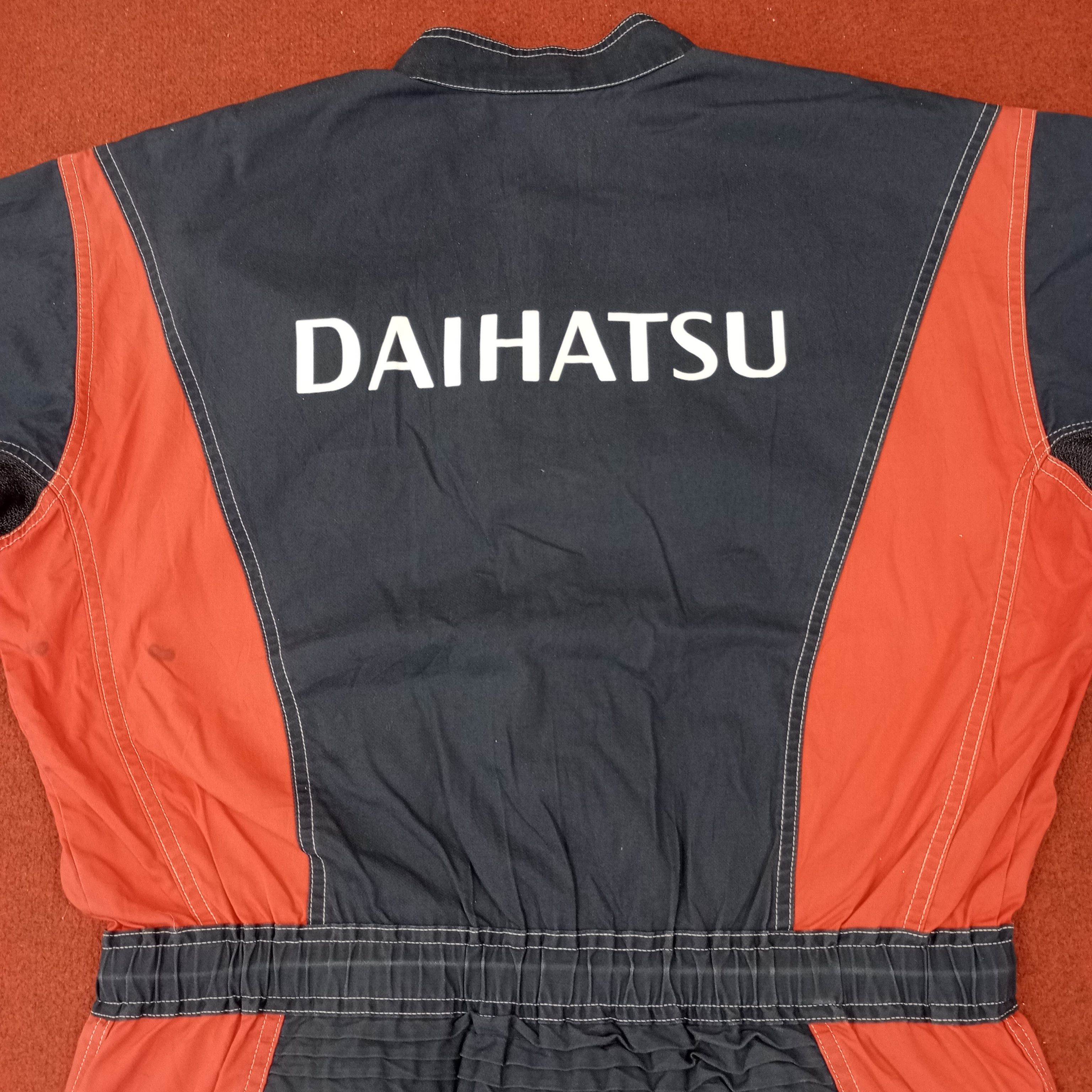 Japanese Brand × Vintage Daihatsu Japanese Motorsports Coverall Jacket c232n10 Size US L / EU 52-54 / 3 - 2 Thumbnail