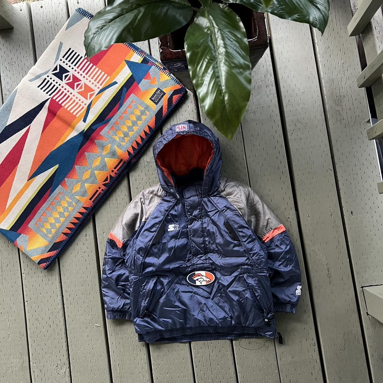NFL Vintage Starter Denver Broncos Jacket Pro Line Puffer Size US XXS / EU 40 - 2 Thumbnail