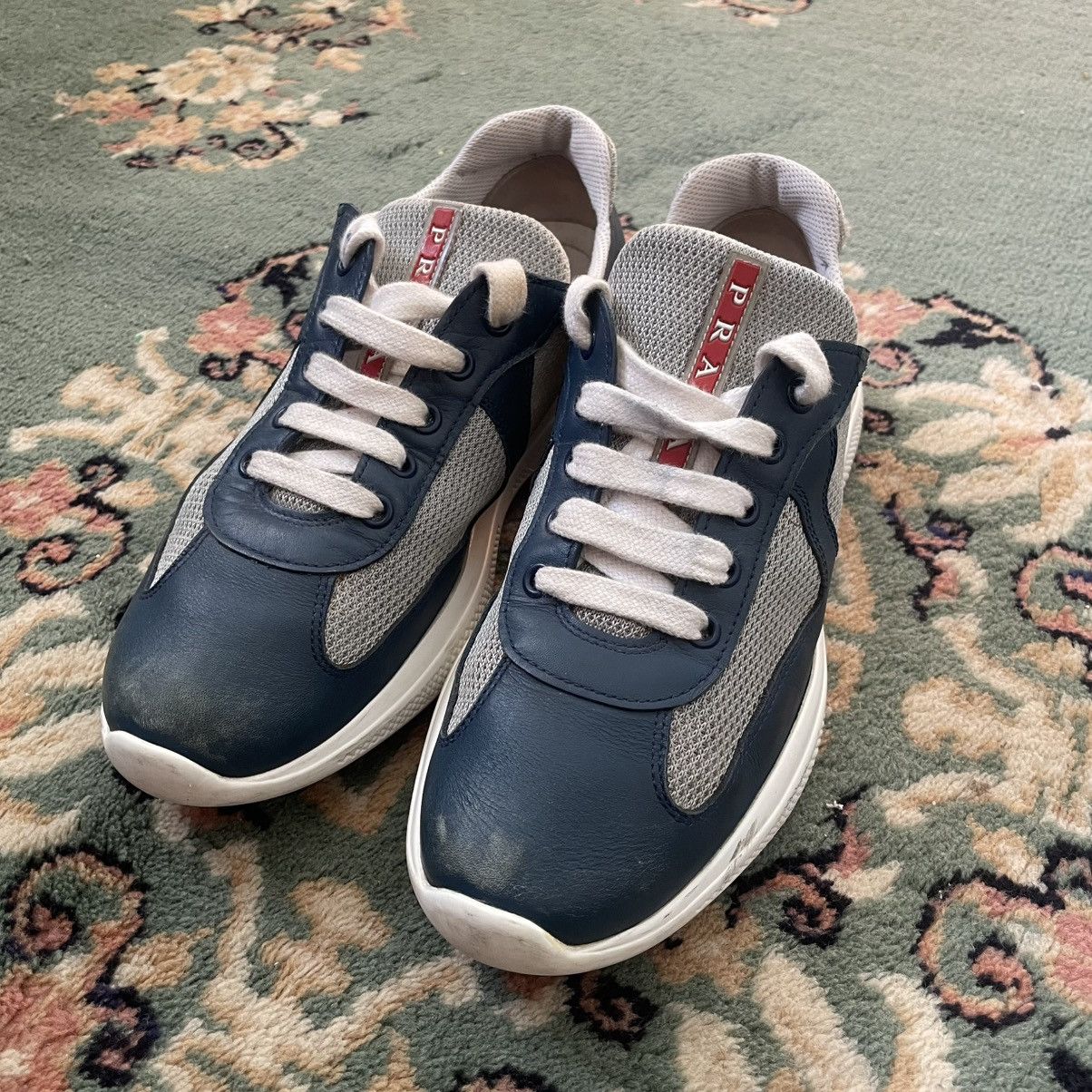 Prada Prada Americas Cup Blue Colorway Size US 6 / EU 39 - 3 Thumbnail