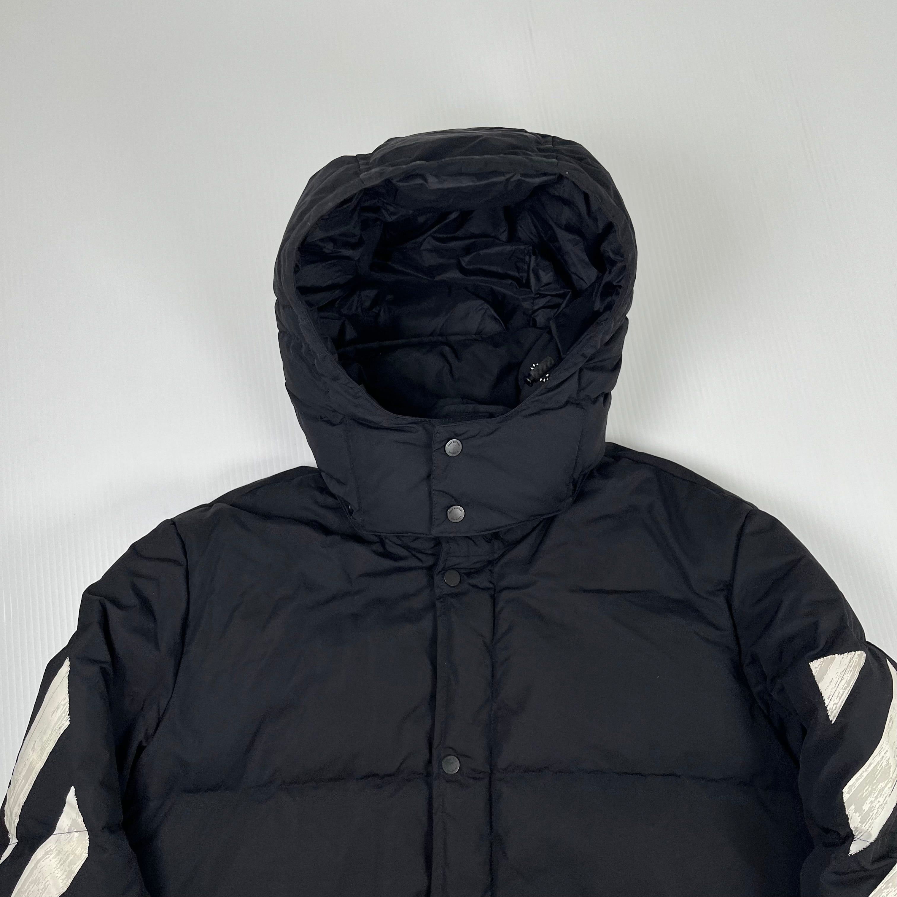 Off-White Off-White Brushed Diagonal Quilted Down Jacket M Size US M / EU 48-50 / 2 - 3 Thumbnail