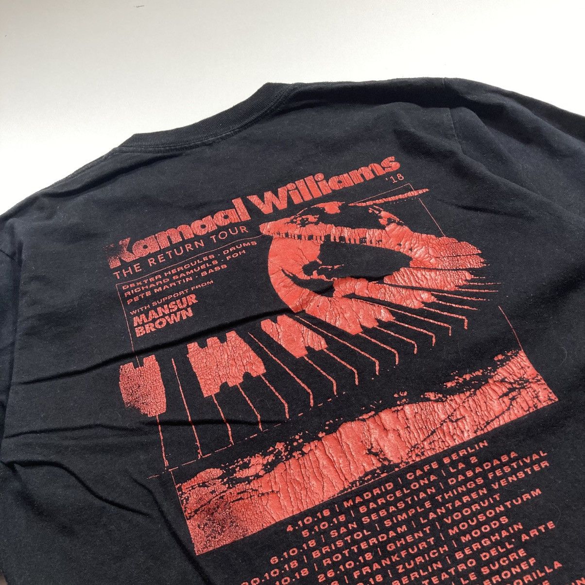 Rap Tees kamaal williams return tour black focus records jazz band Size US M / EU 48-50 / 2 - 5 Thumbnail