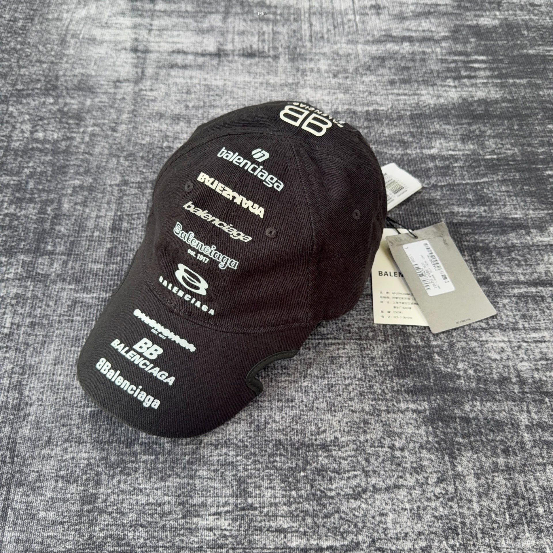 Balenciaga Balenciaga Logo Baseball Cap Size ONE SIZE - 1 Thumbnail