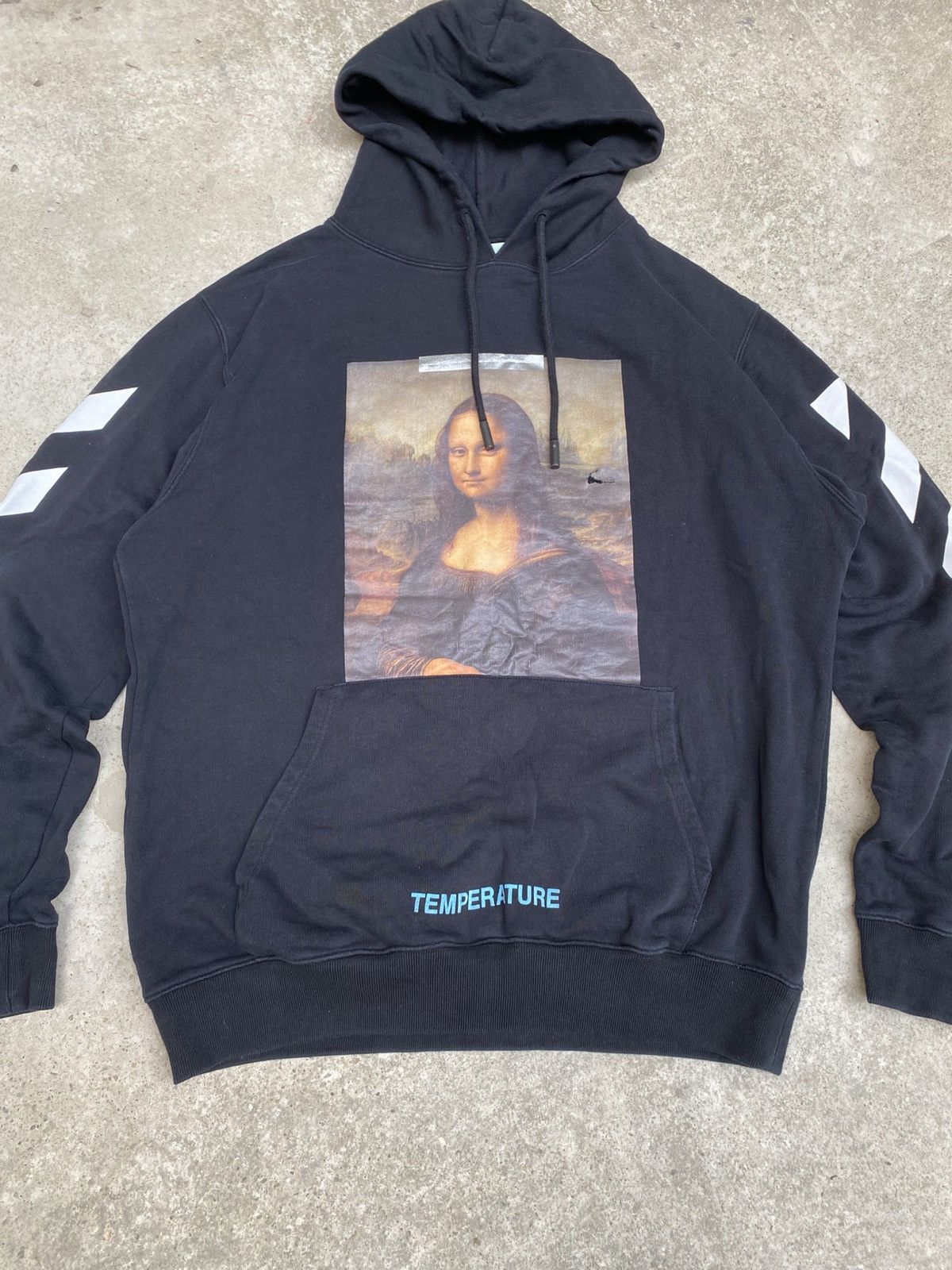 Off-White Off-White Mona Lisa Temperature black Over Hoodie Size US L / EU 52-54 / 3 - 5 Thumbnail