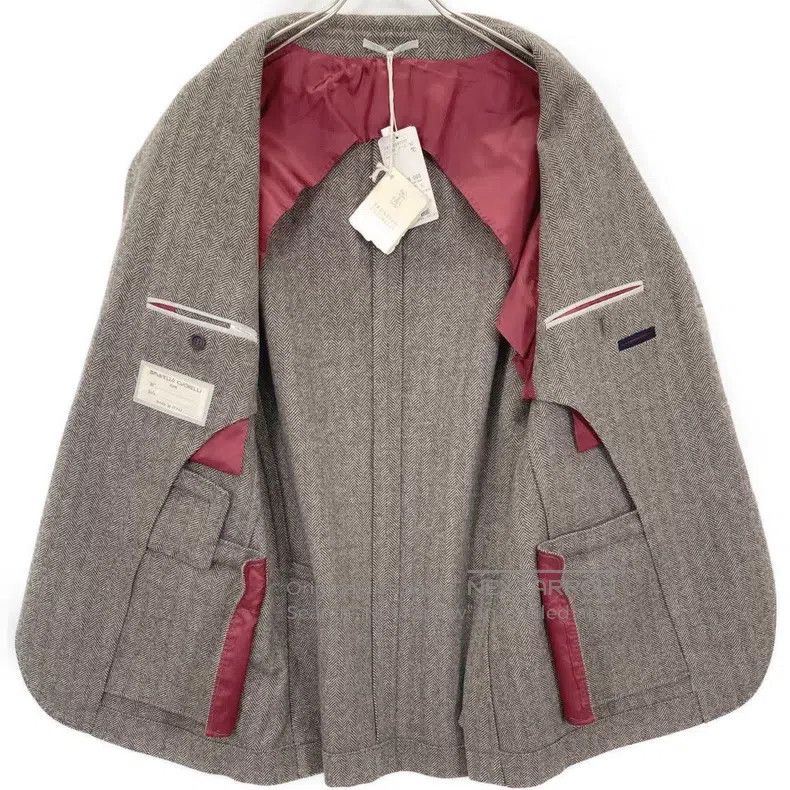 Brunello Cucinelli Brunello Cucinelli Cashmere and wool blended casual coat Size 50L - 2 Thumbnail