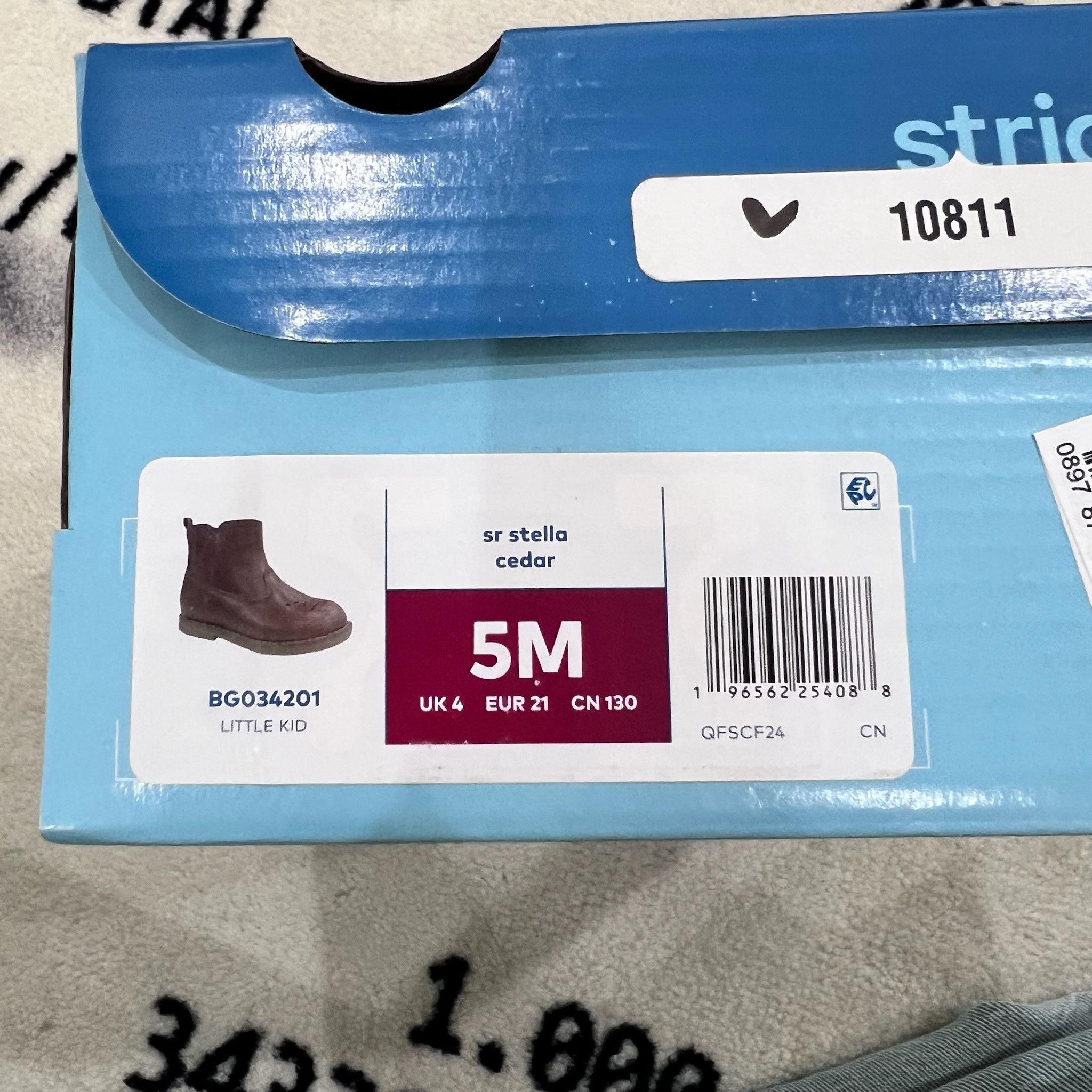 Other Stride Rite Stella Leather Boots Slip On Side Zipper - Cedar Size US 5 / EU 37 - 7 Thumbnail