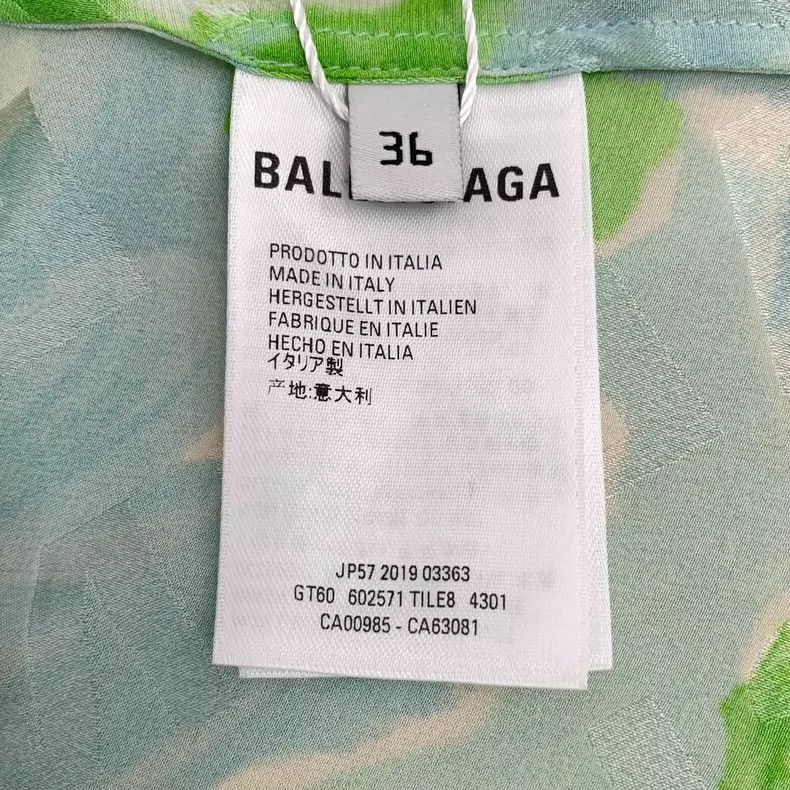 Balenciaga Balenciaga size 36 Short Sleeve Shirt with Color-block Let Size XS / US 0-2 / IT 36-38 - 6 Thumbnail