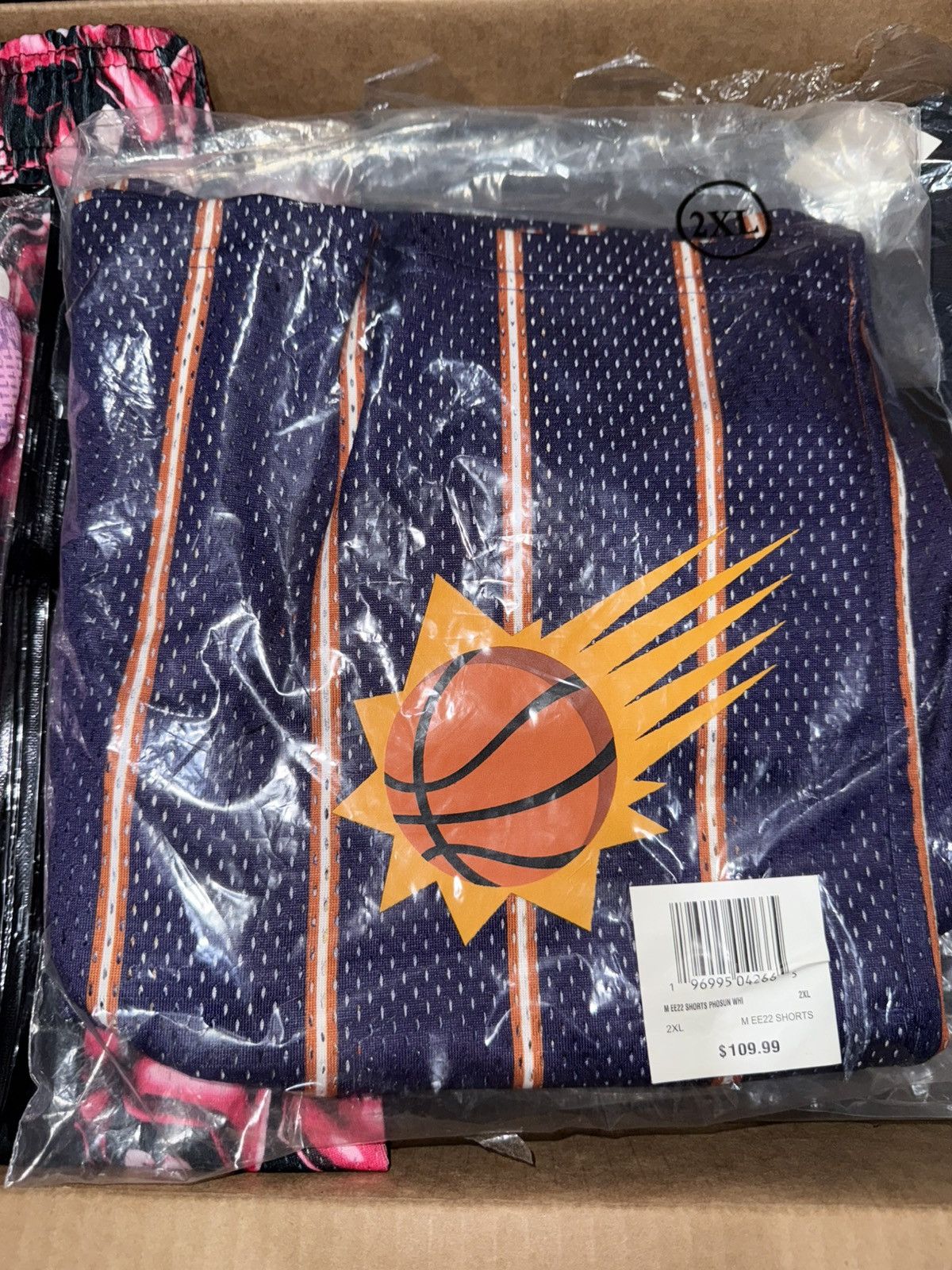 Eric Emanuel × NBA Eric Emmanuel Phoenix Suns Purple Shorts Size US 38 / EU 54 - 5 Thumbnail
