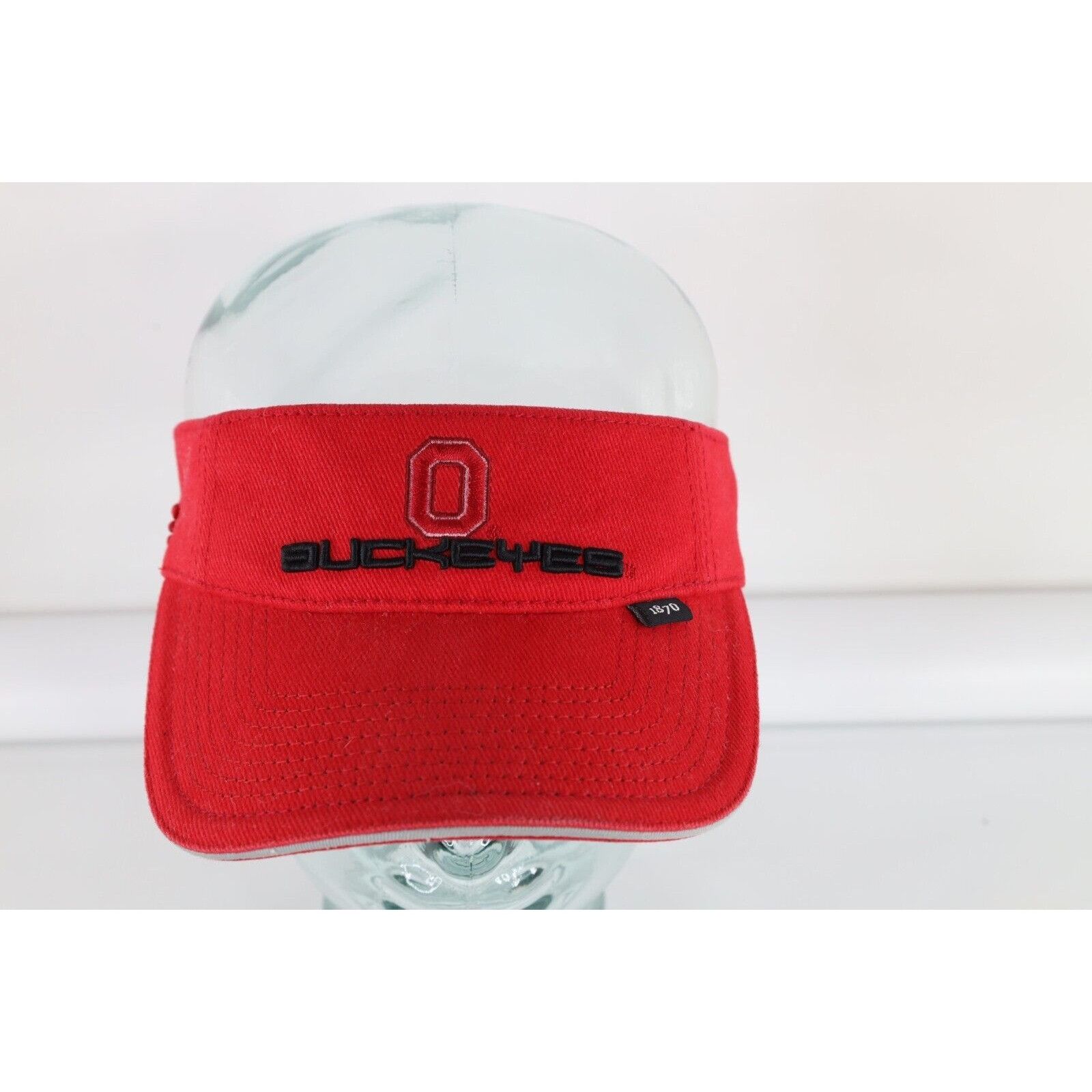 Vintage Vintage 90s Ohio State University Buckeyes Visor Hat Size ONE SIZE - 1 Thumbnail