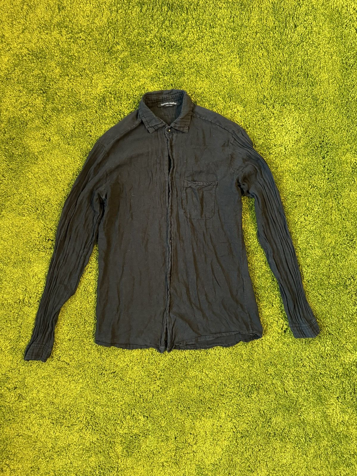 Designer × hannes roether Hannes Roether avant garde buttons up shirt Size US S / EU 44-46 / 1 - 1 Thumbnail