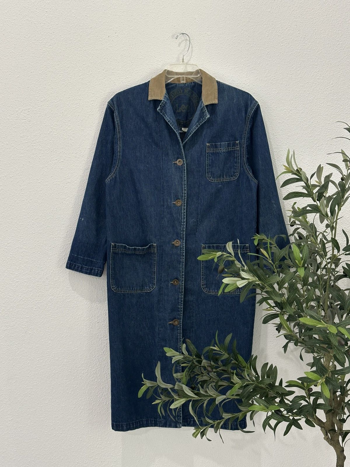 Lee Vintage 80s Lee MadeinUSA American Workwear Barn/Chore Coat Size US S / EU 44-46 / 1 - 1 Thumbnail