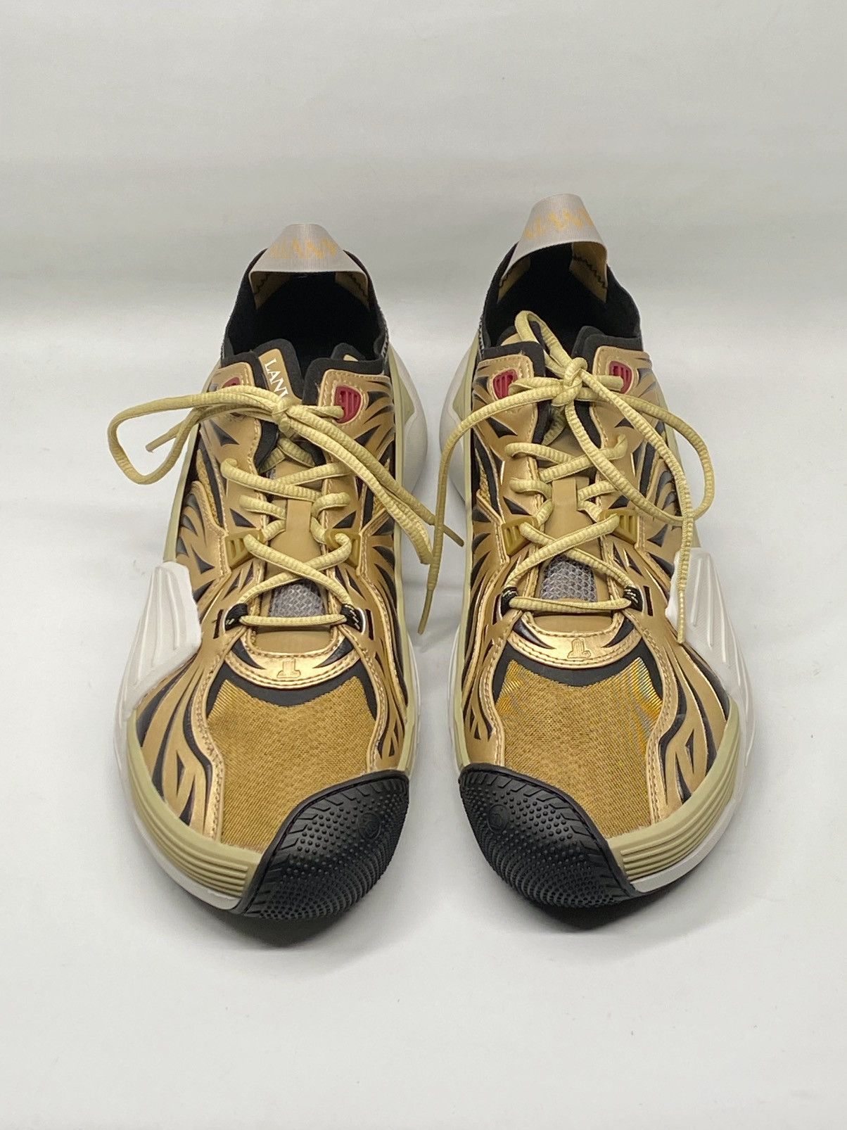 Lanvin Lanvin Logo Low Top Mesh Sneakers size 44/us size 11 Size US 11 / EU 44 - 3 Thumbnail