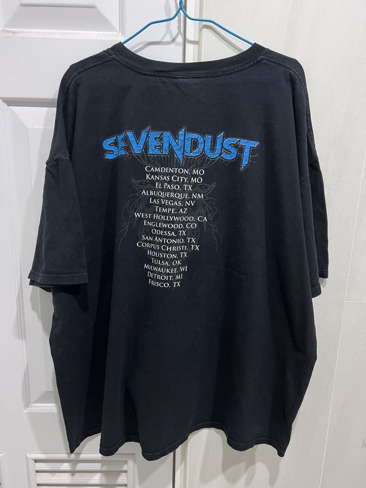 Band Tees Vintage Y2K Sevendust Nu metal Promo Tour Tee 2XL oversized Size US XXL / EU 58 / 5 - 3 Thumbnail