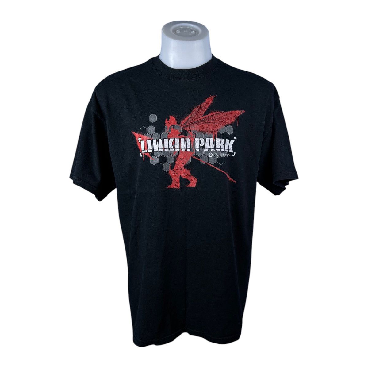 Band Tees × Vintage Linkin Park American Rock Band Numetal Tour Vintage T-Shirt Size US XL / EU 56 / 4 - 2 Thumbnail
