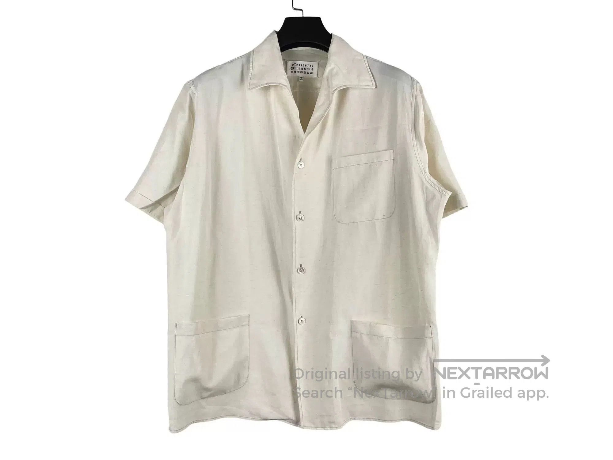 Maison Margiela Maison Margiela White Short. Size US M / EU 48-50 / 2 - 1 Thumbnail