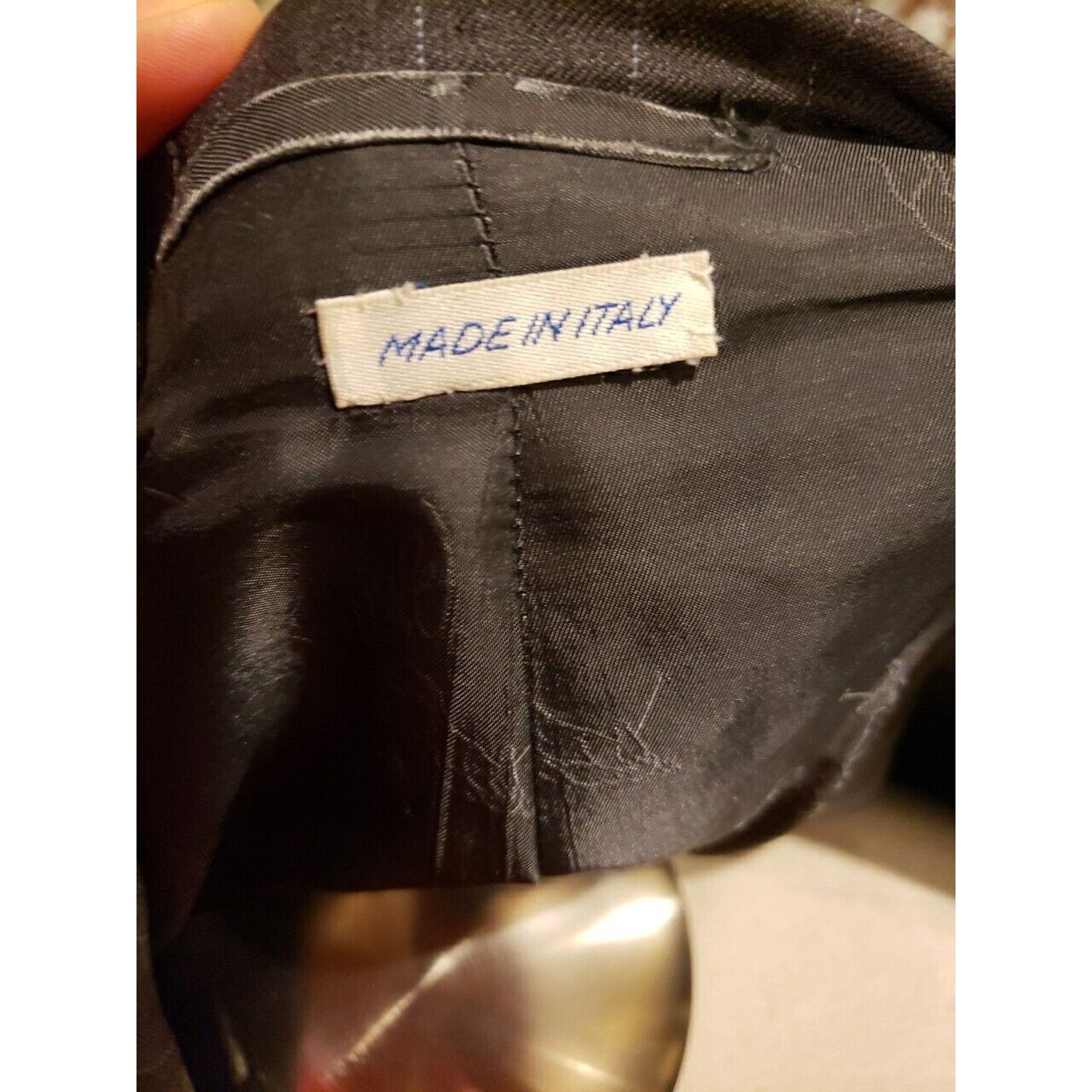 Brioni Brioni Gray 150 Super Wool Double Breasted Blazer Size 42 S Size 42S - 6 Thumbnail