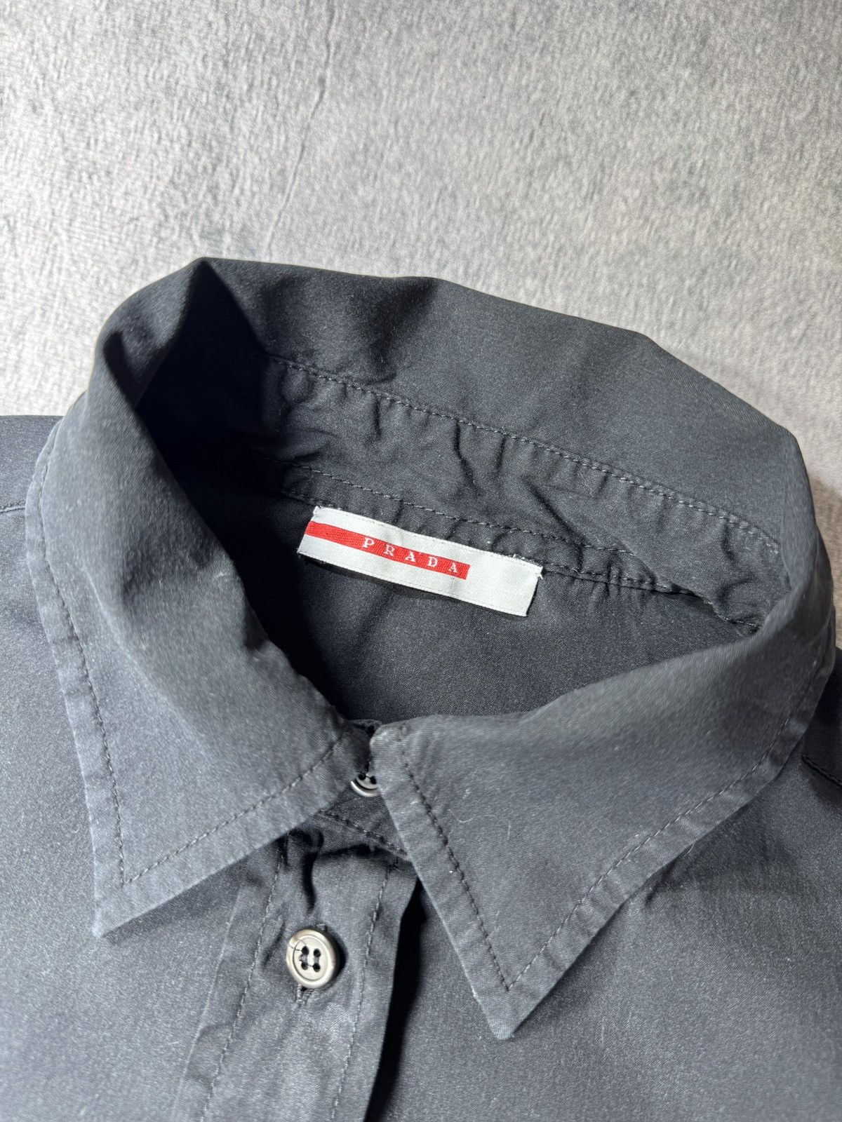 Prada Prada Sport Zip Black T-shirt Size M / US 6-8 / IT 42-44 - 3 Thumbnail