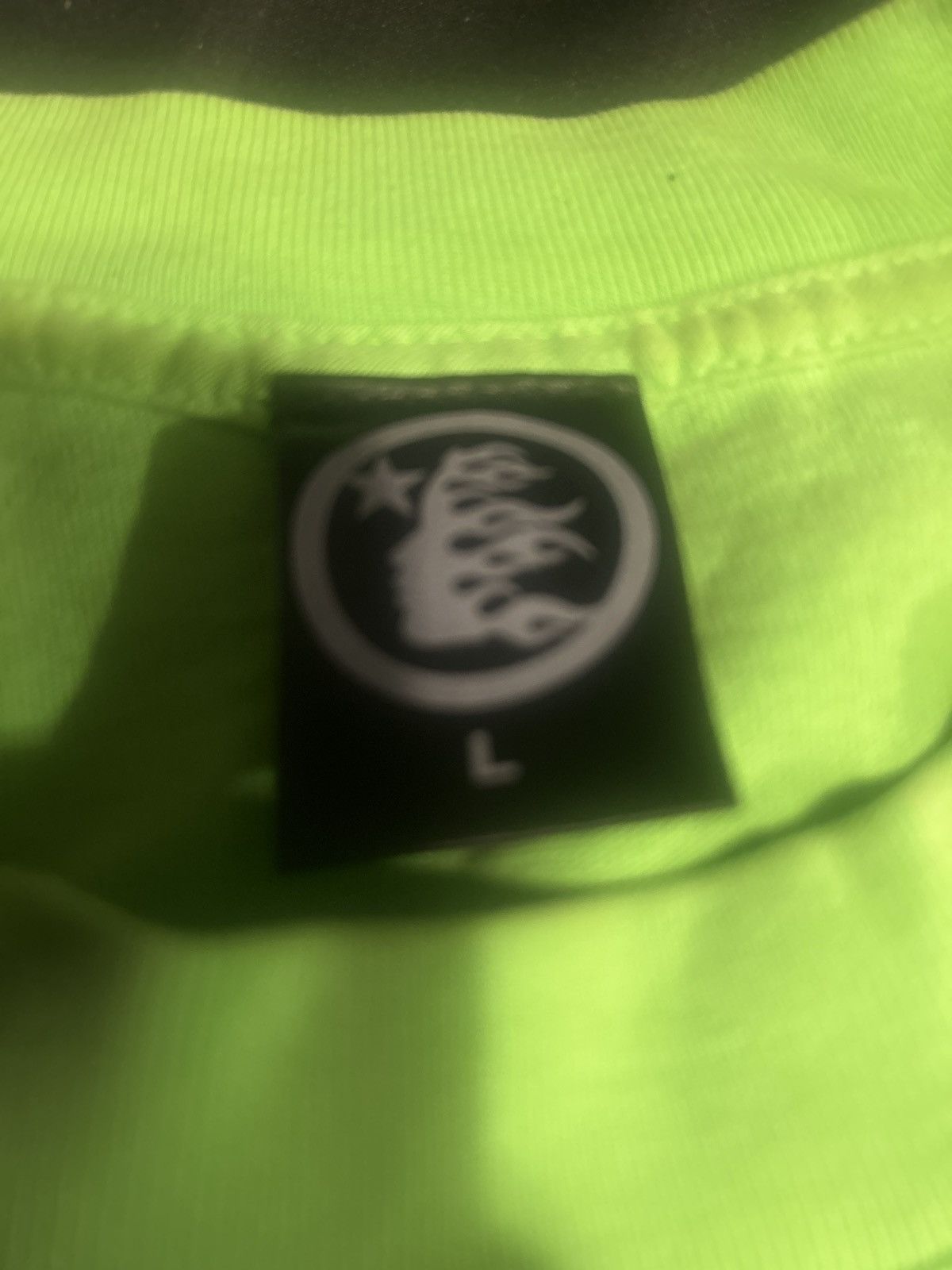 HELLSTAR Bright green and pink new hellstar tshirt Size US L / EU 52-54 / 3 - 2 Thumbnail
