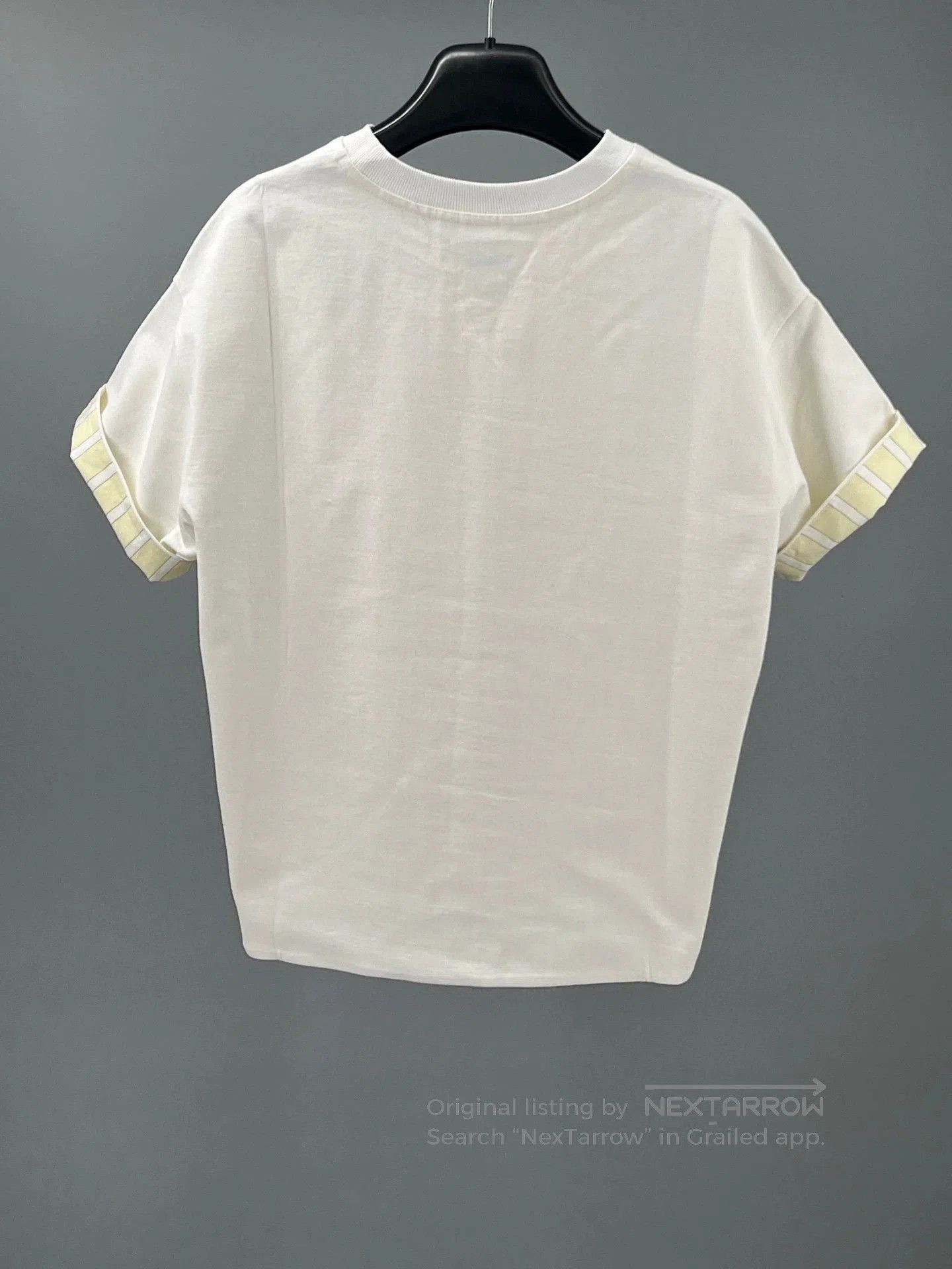 Bottega Veneta bottega veneta white cotton embroidered t-shirt. Size US S / EU 44-46 / 1 - 4 Thumbnail