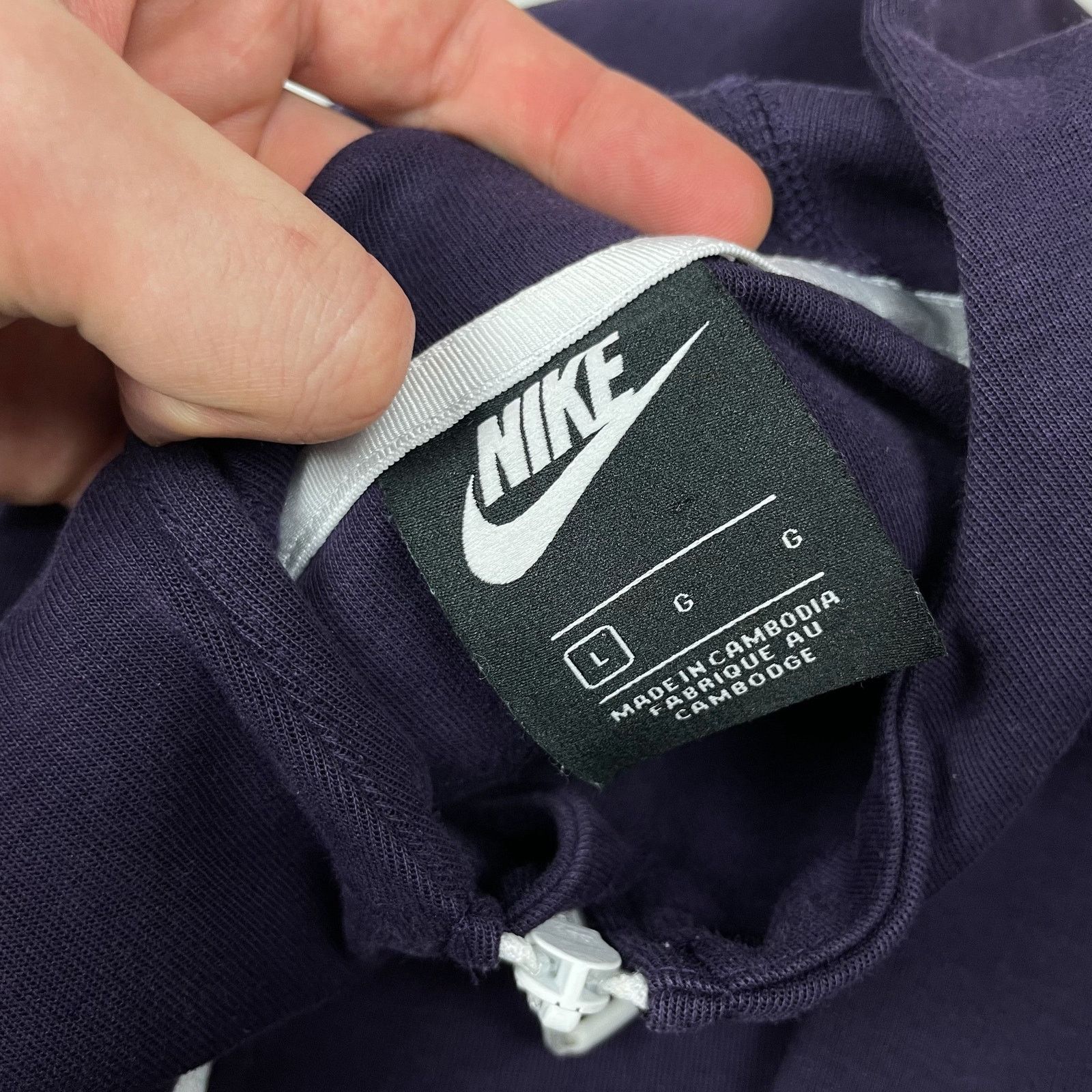 Nike Nike Women's Purple England National Football Hoodie Large Size L / US 10 / IT 46 - 8 Thumbnail