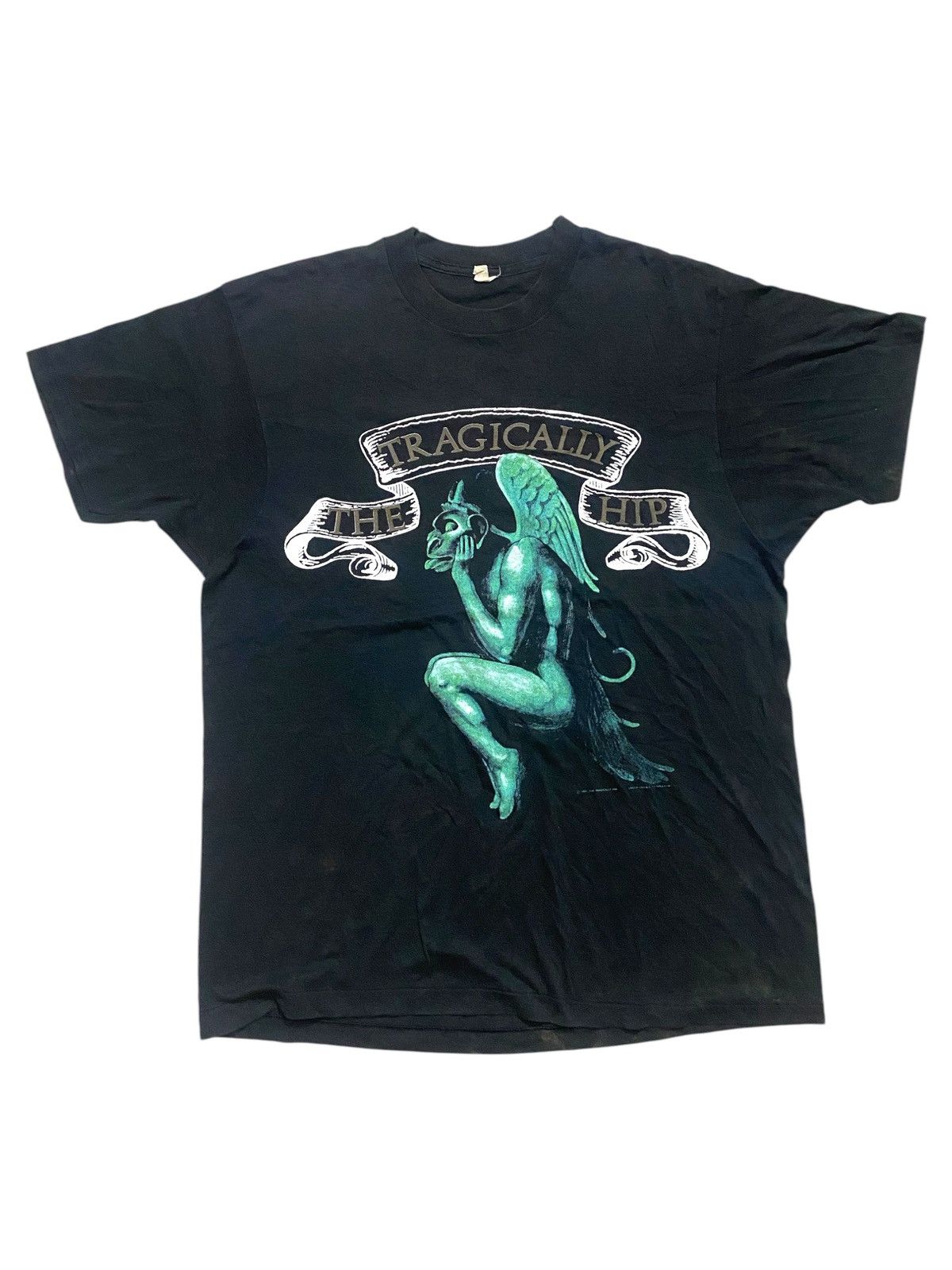 90s THE TRAGICALLY HIP ヴィンテージtシャツ Vtg 90s the Tragically Hip Band T Shirt Rock Band Tee - Etsy