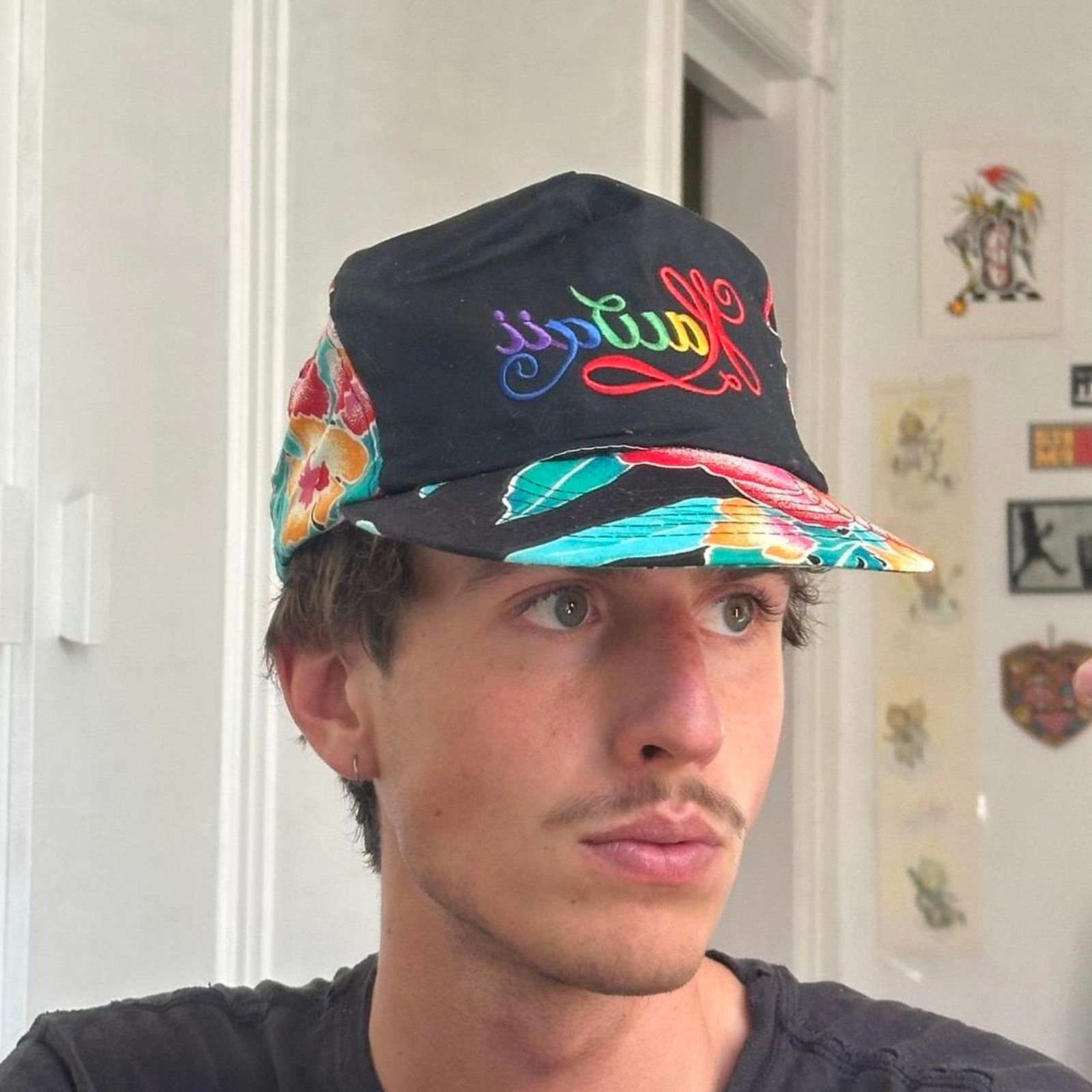 Vintage Vintage 80s Retro Hawaiian Floral Hawaii Trucker Hat Cap Size ONE SIZE - 8 Thumbnail