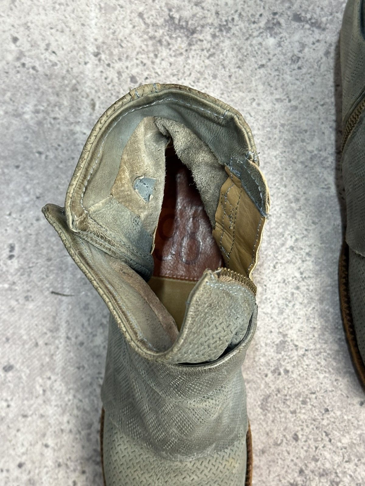 A.S.98 × Vintage Vintage AS98 Airstep Leather Boots Shoes Avant Garde Archive Size US 8 / IT 38 - 7 Thumbnail