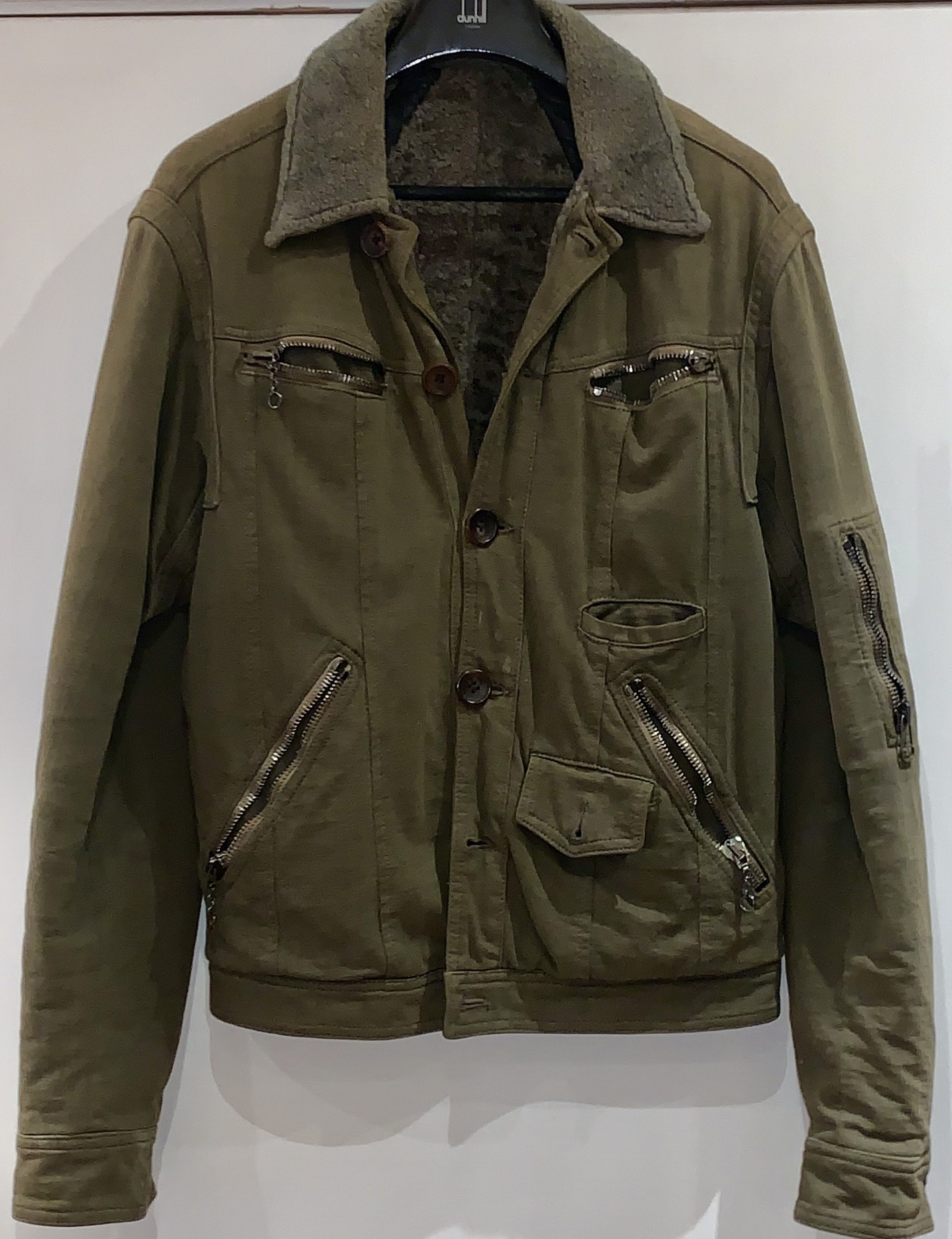 John Galliano Sheep Skin Blouson Jacket Size US M / EU 48-50 / 2 - 2 Thumbnail
