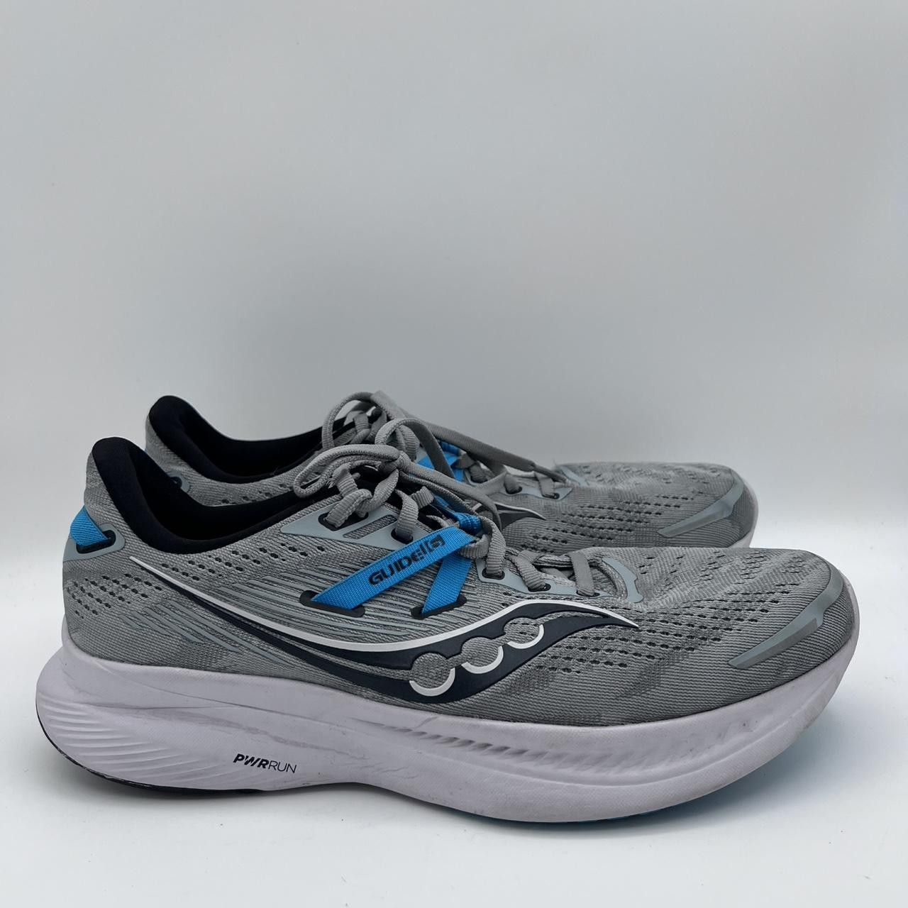 Saucony Guide 16 Gray Athletic Running Shoes Sneakers 9.5