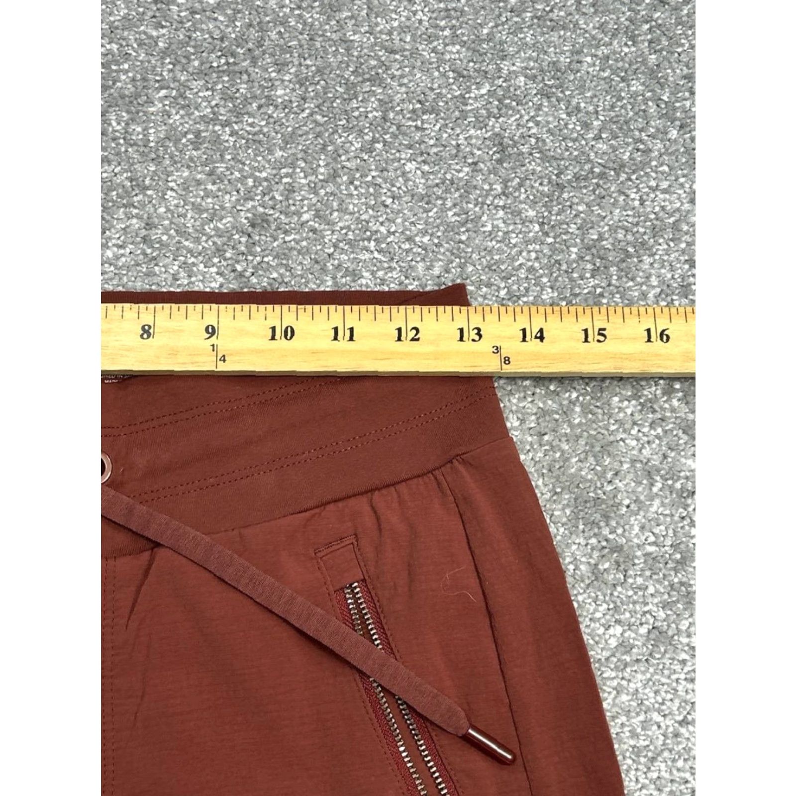 Athleta Athleta Trekkie North Jogger Pants Womens 0 Brown Stretch Mid Rise Tapered Leg Size 25" / US 0 / IT 36 - 6 Thumbnail