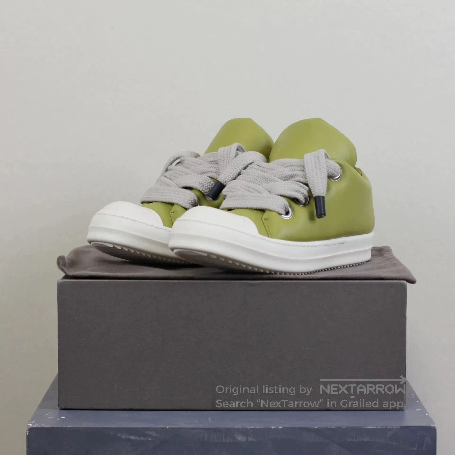 Rick Owens Rick Owens Green Low. Size US 8 / EU 41 - 1 Thumbnail
