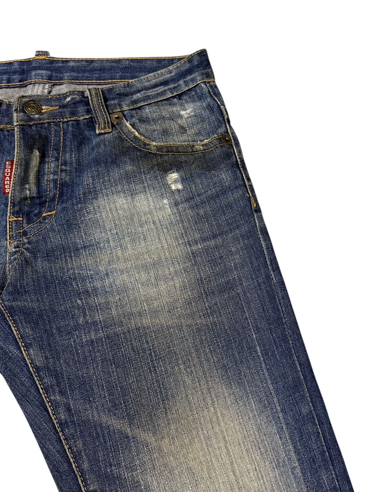 Dsquared2 Vintage Dsquared2 Distressed Flare W32 Denim Jeans Pants Size US 32 / EU 48 - 2 Thumbnail