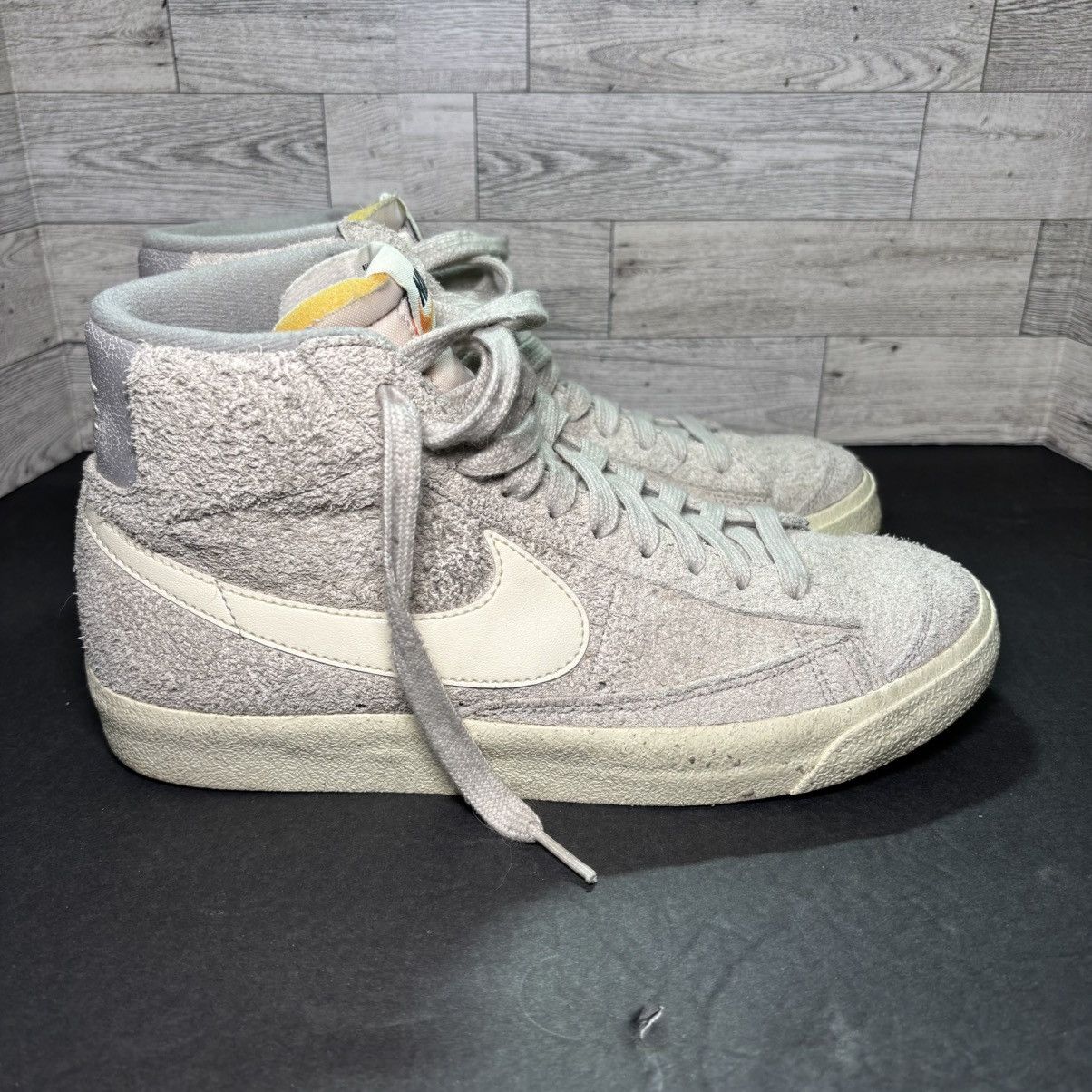 Nike Nike Blazer Mid '77 PRM Light Bone Coconut Milk Men's Sz 8.5 Size US 8.5 / EU 41-42 - 3 Thumbnail