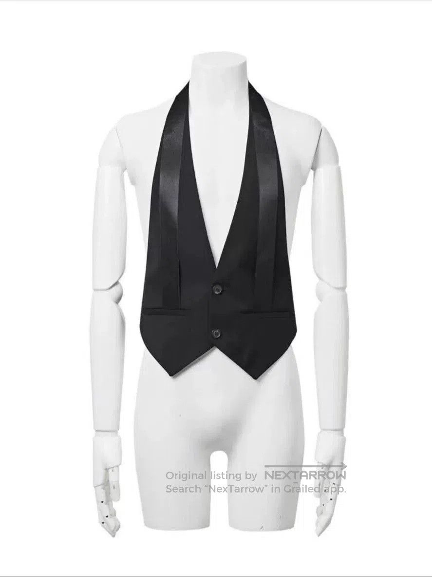 Maison Margiela Maison Margiela Backless Neck Tie Vest. Size US L / EU 52-54 / 3 - 6 Thumbnail
