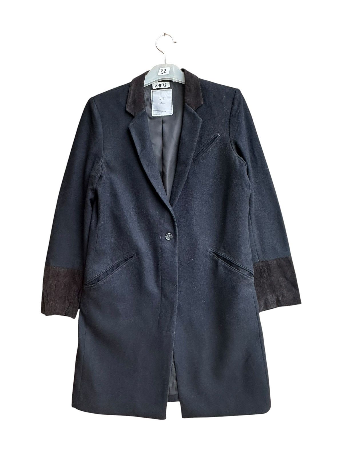 Undercover × Uniqlo Uniqlo Undercover Wool Coat With Curduroy Accents Size L / US 10 / IT 46 - 1 Thumbnail