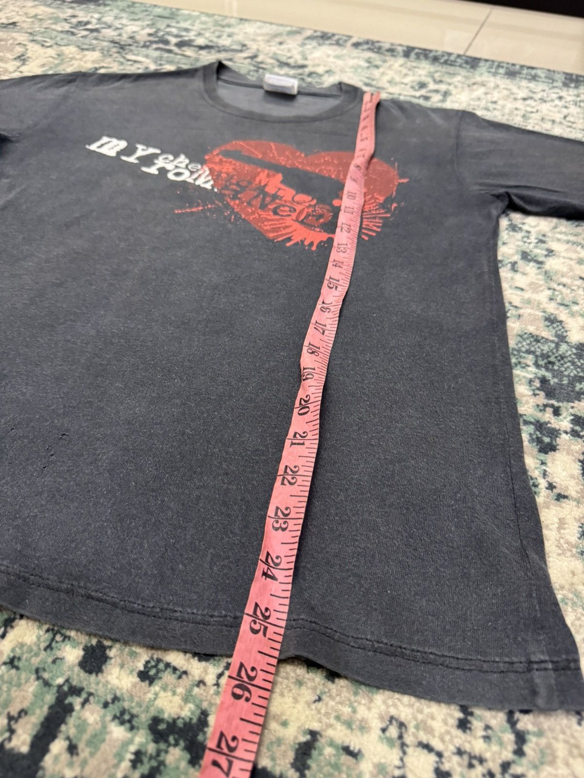 Band Tees VINTAGE Y2K MY CHEMICAL ROMANCE FIRE AT WILL SHIRT Size US M / EU 48-50 / 2 - 5 Thumbnail