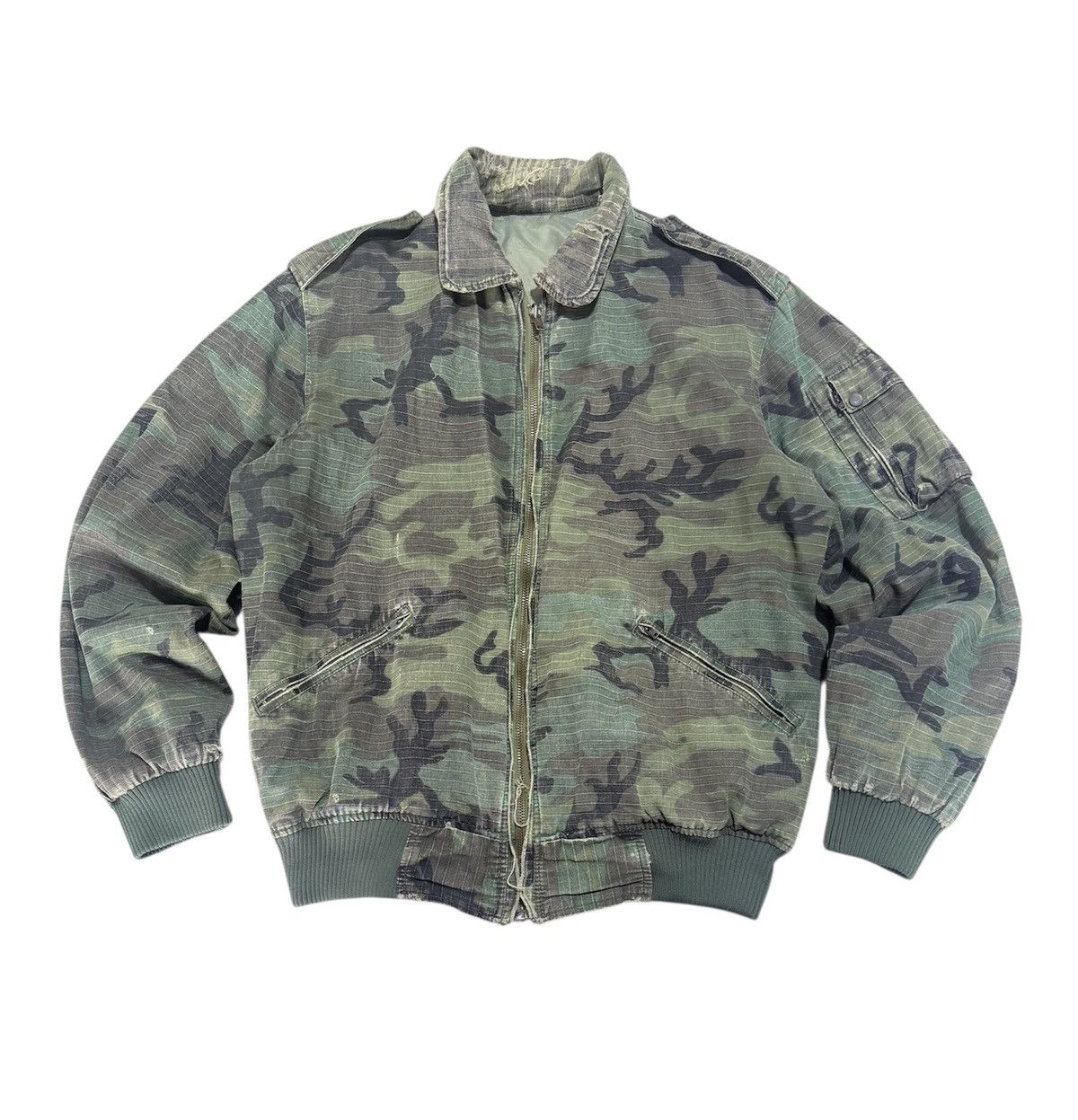 Vintage Vinatge 60s Erdl vietnam war us military jacket Size US L / EU 52-54 / 3 - 1 Thumbnail