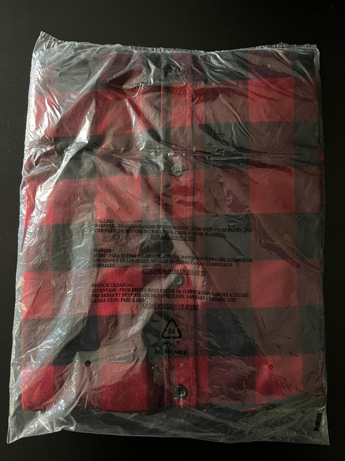 FUCT Fuct Oval Parody Patch Flannel Red/Black XXL Size US XXL / EU 58 / 5 - 2 Thumbnail