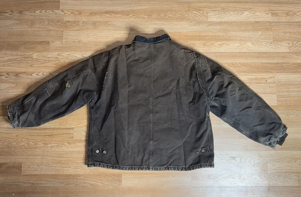 Carhartt Y2K Carhartt Mens 3XLarge Quilted Jacket Dark Brown J22 DKB Size US XXL / EU 58 / 5 - 3 Thumbnail