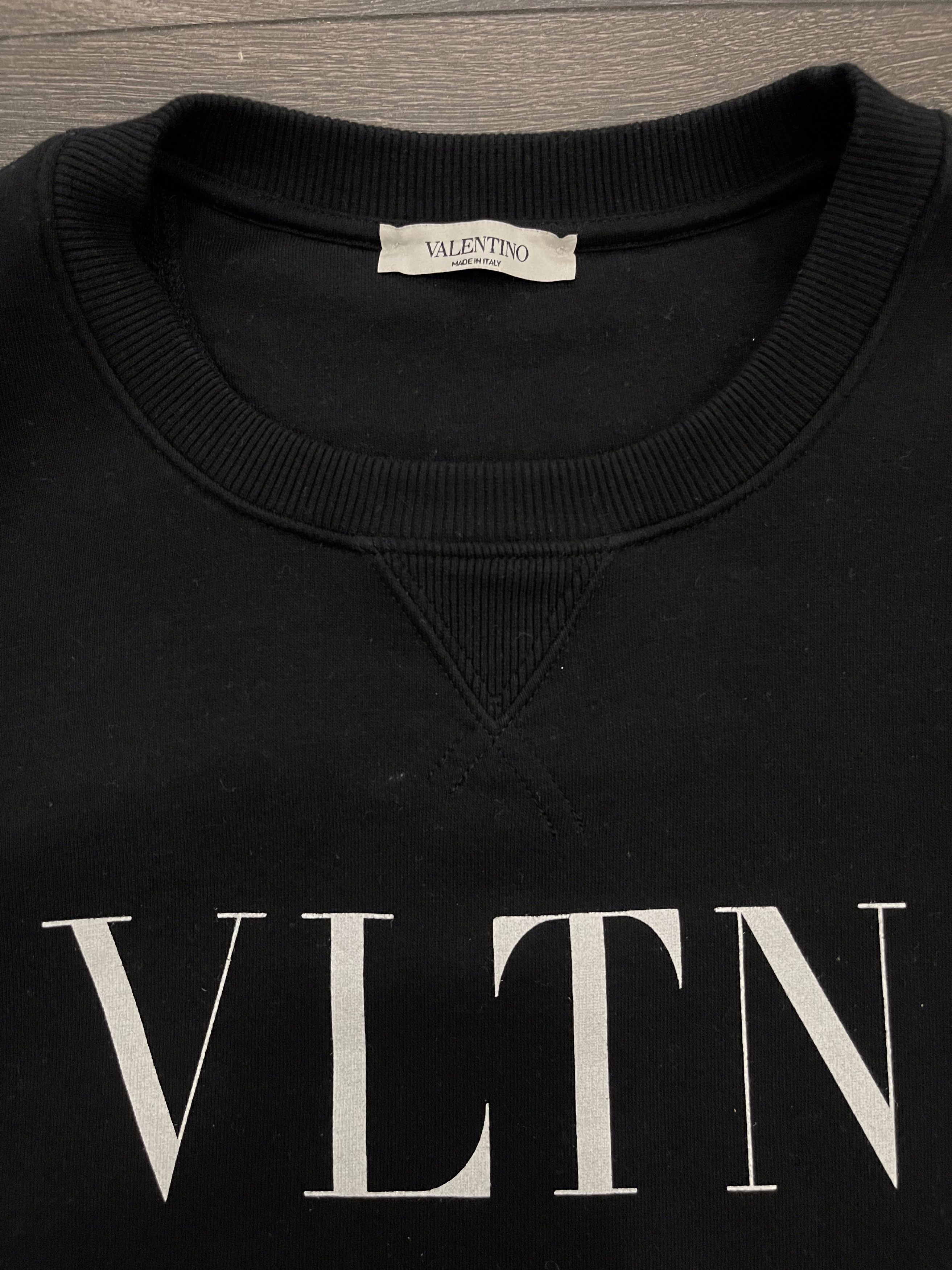 Valentino Valentino VLTN Logo Sweatshirt Size US S / EU 44-46 / 1 - 2 Thumbnail