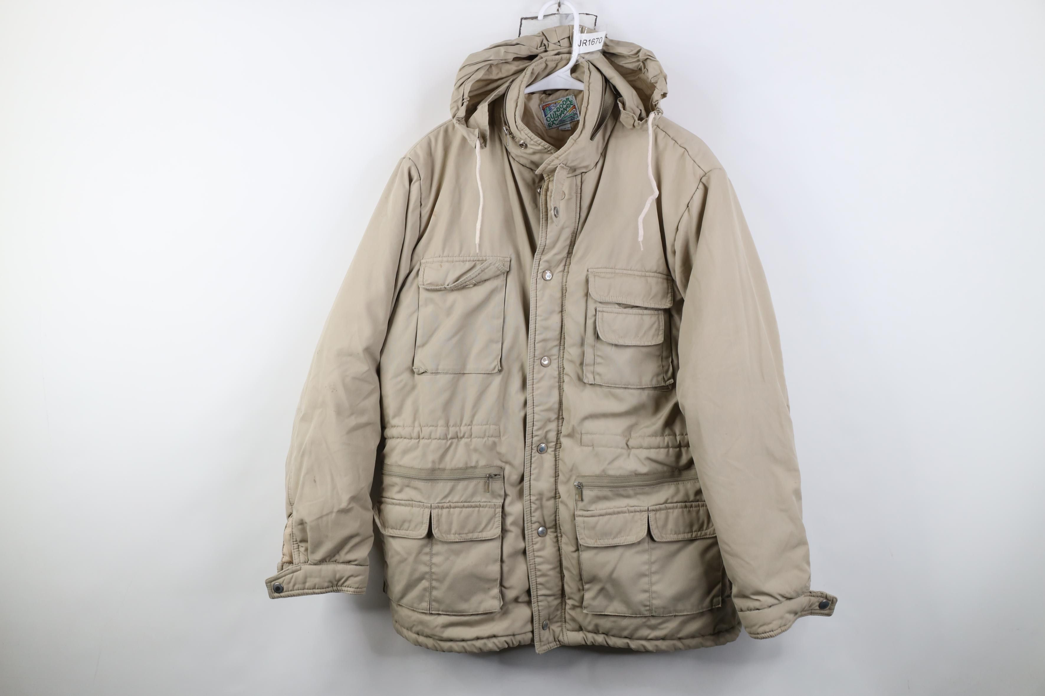 Vintage Vintage 80s 90s Streetwear Hooded Puffer Parka Jacket Size US M / EU 48-50 / 2 - 1 Thumbnail