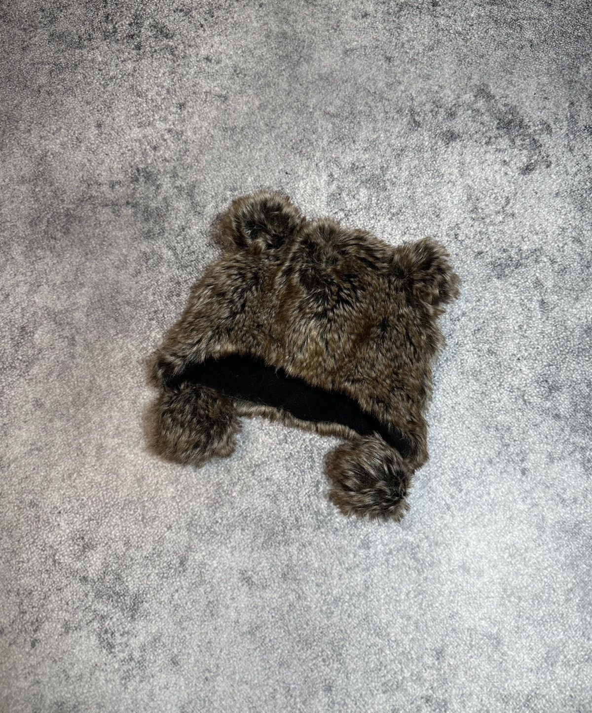 Other Y2K Ushanka Ear Fur Hat Avant Garde USA VTg Style Streetwear Size ONE SIZE - 1 Thumbnail