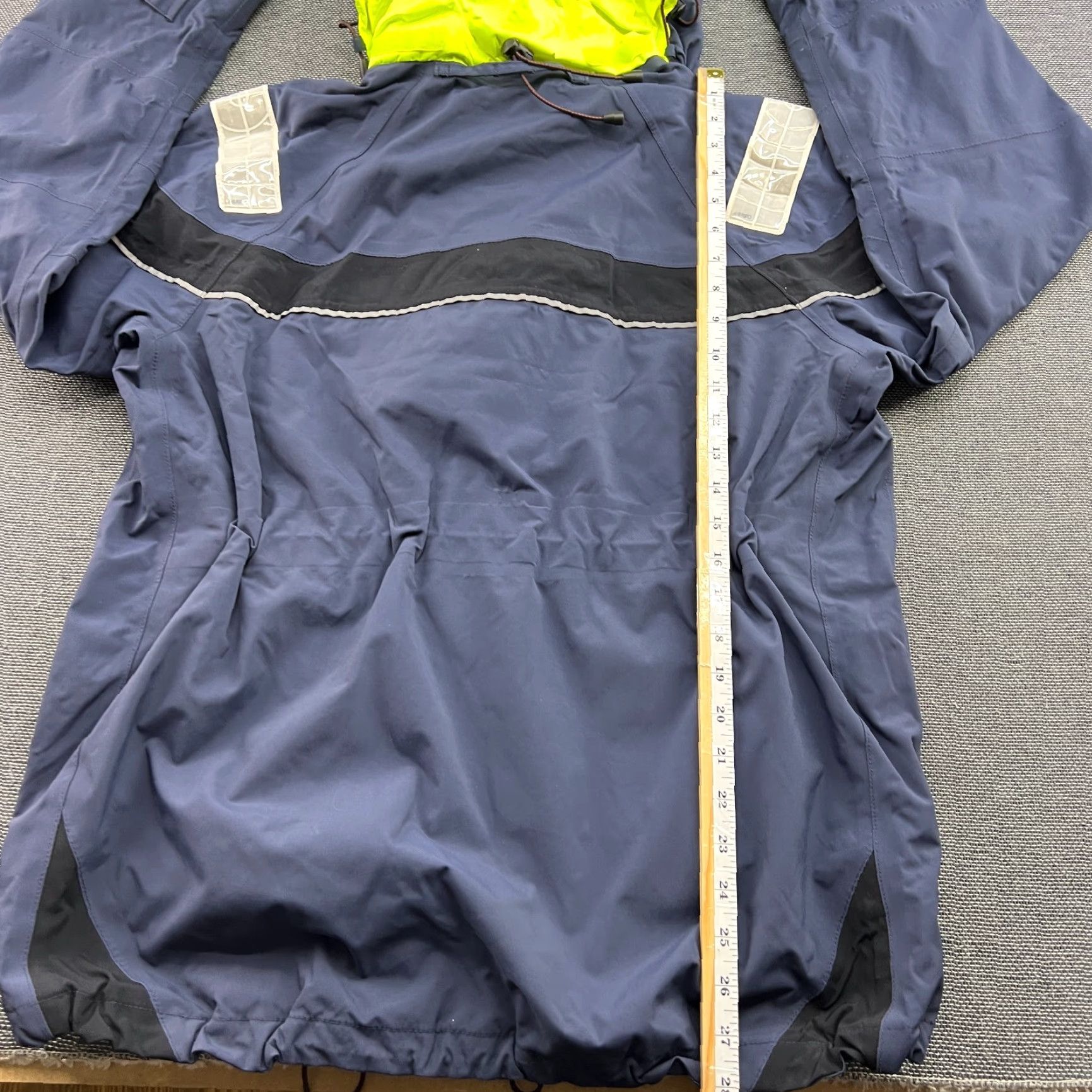 Musto Musto Performance Yachting Jacket Mens Medium Sailing Hooded Waterproof Offshore Weather Windbreaker Navy Blue Jacket Mens Size US M / EU 48-50 / 2 - 6 Thumbnail
