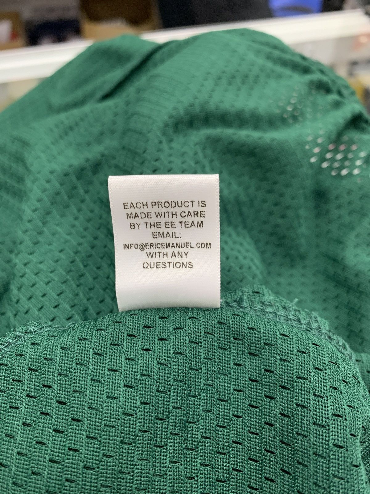 Eric Emanuel Eric Emanuel Eagles Superbowl Shorts “Green” Size US 34 / EU 50 - 5 Thumbnail