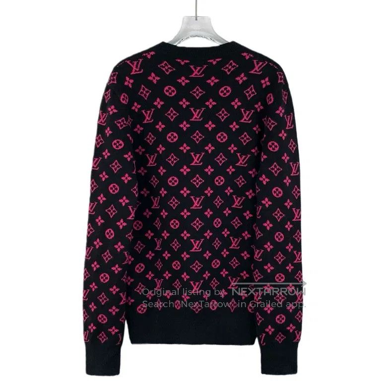 Louis Vuitton Louis Vuitton Black back logo presbyopic full print cashme Size US S / EU 44-46 / 1 - 2 Thumbnail