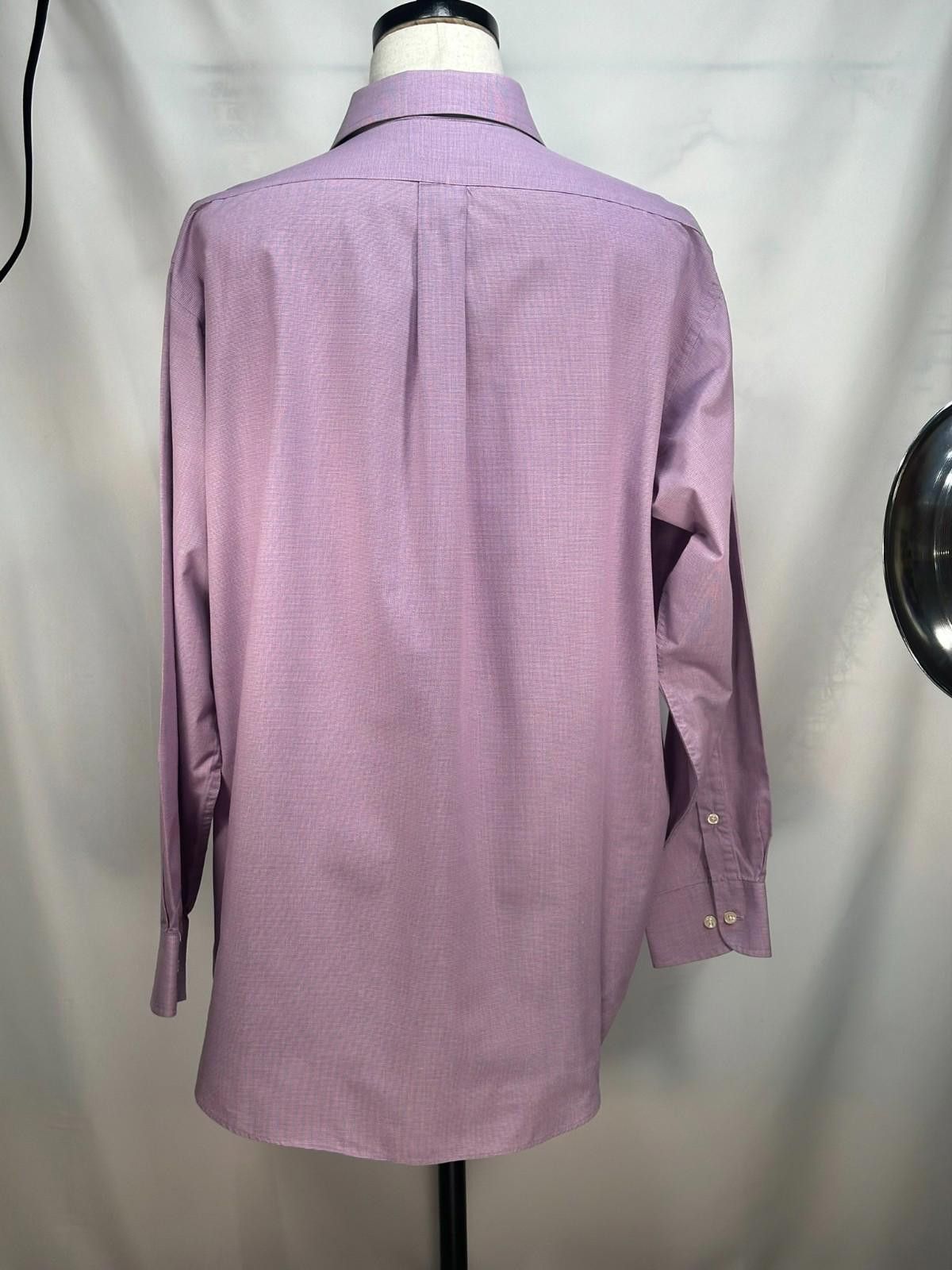 Chaps Ralph Lauren Chaps Wrinkle Free Button Down Purple 17-34/35 Size US XL / EU 56 / 4 - 2 Thumbnail